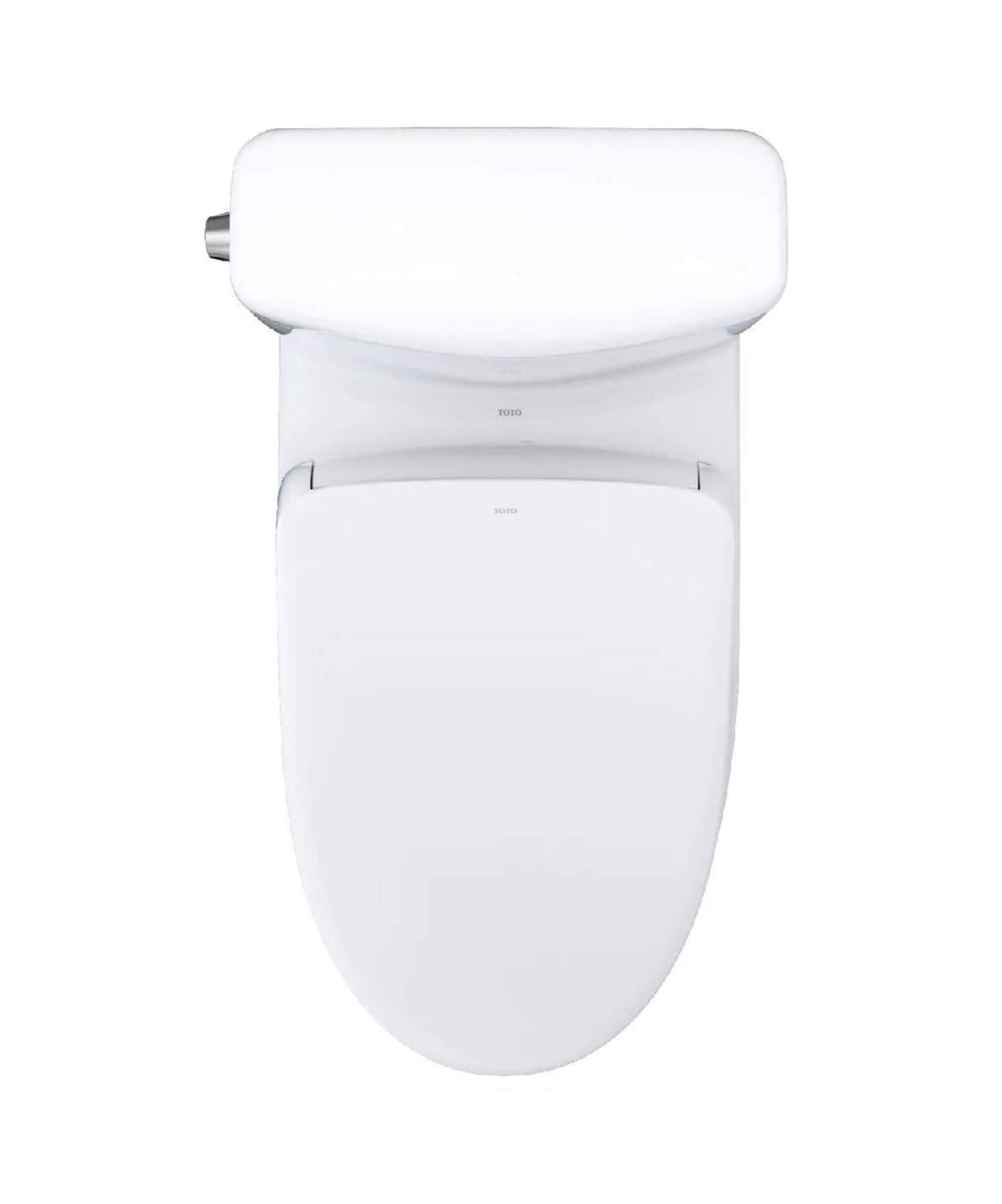 [MW4364726CEMFGN#01] TOTO Aquia IV Cube Washlet S7 With 1.28 GPF And 0.9 Elongated Bidet Toilet (SAK19352)