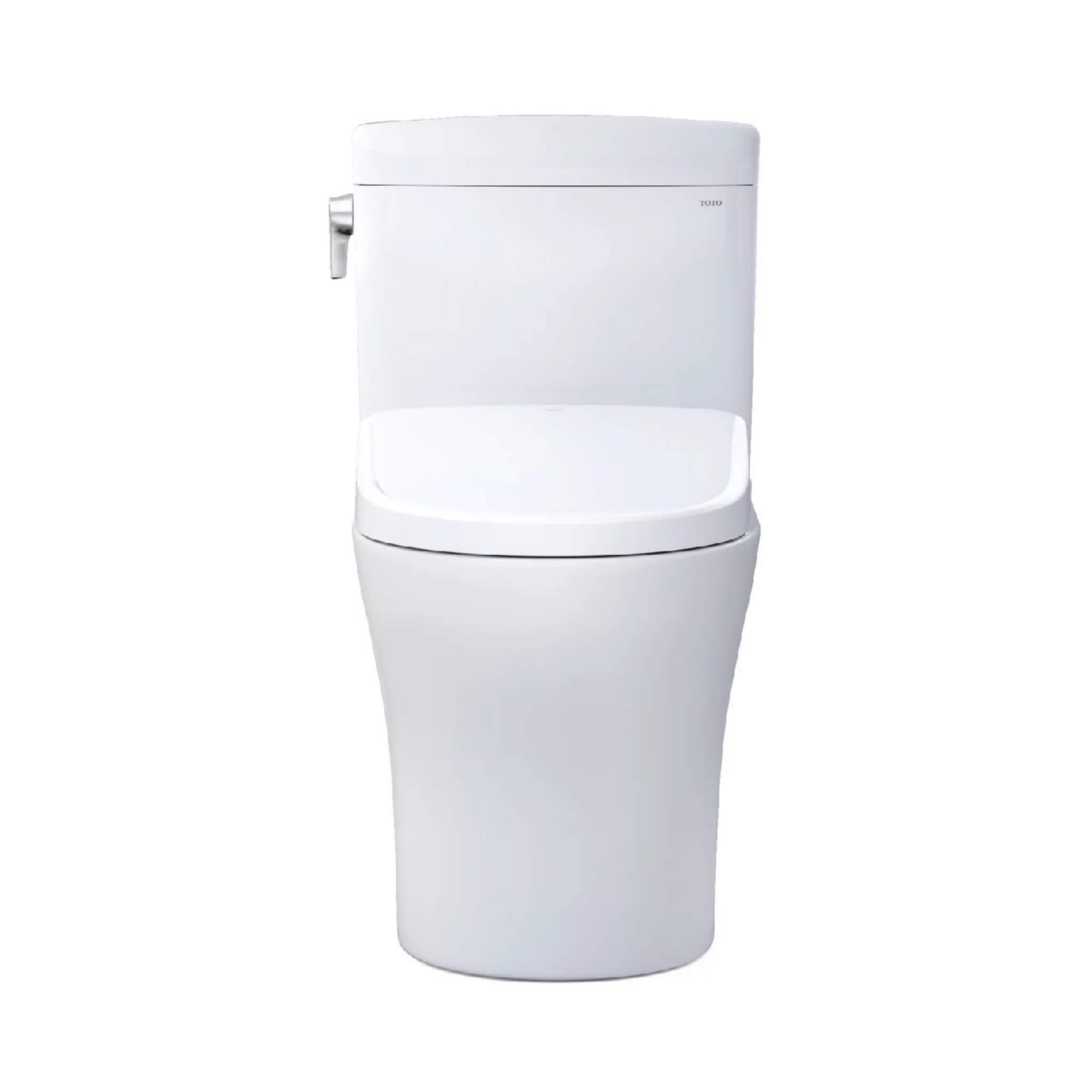 [MW4364736CEMFGN#01] TOTO Aquia IV Cube 1.28 GPF And 0.9 GPF Dynamax Tornado Flush Toilet With Washlet S7A Bidet Seat (SAK74285)