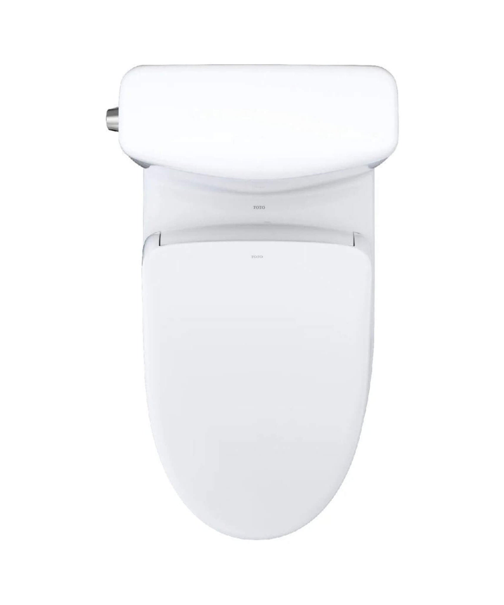 [MW4364736CEMFGN#01] TOTO Aquia IV Cube 1.28 GPF And 0.9 GPF Dynamax Tornado Flush Toilet With Washlet S7A Bidet Seat (SAK74285)