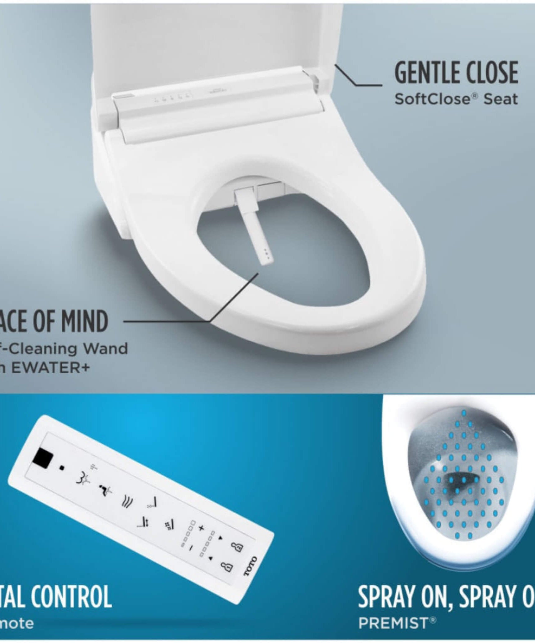 [MW4424736CEFG#01] TOTO Nexus 1.28 GPF Elongated Toilet With Washlet S7A Auto Open Bidet Seat (SAK86932)