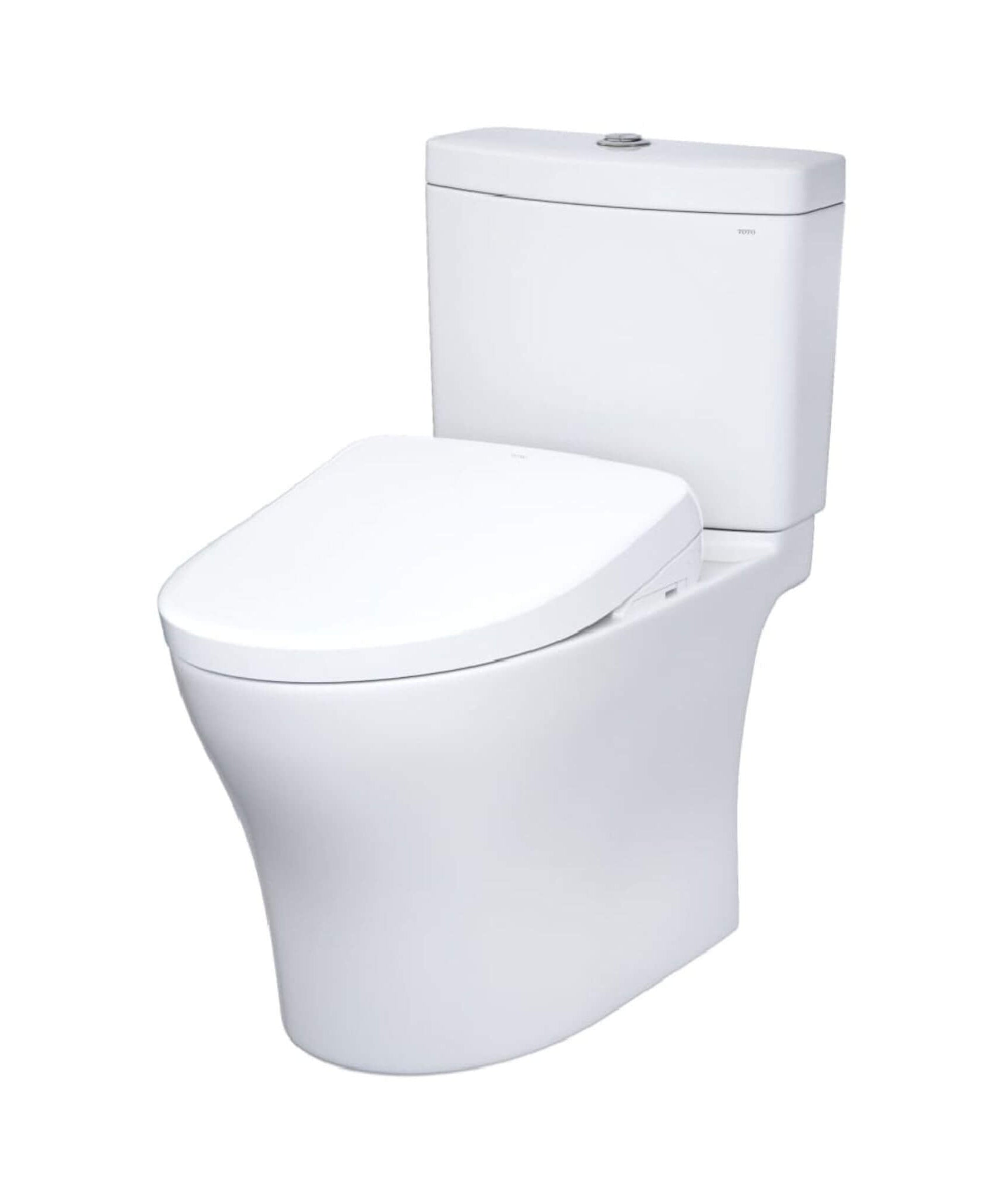 [MW4464726CEMFGN#01] TOTO Aquia IV Dual Flush Elongated Universal Height Toilet With Washlet S7 Bidet Seat (SAK53982)