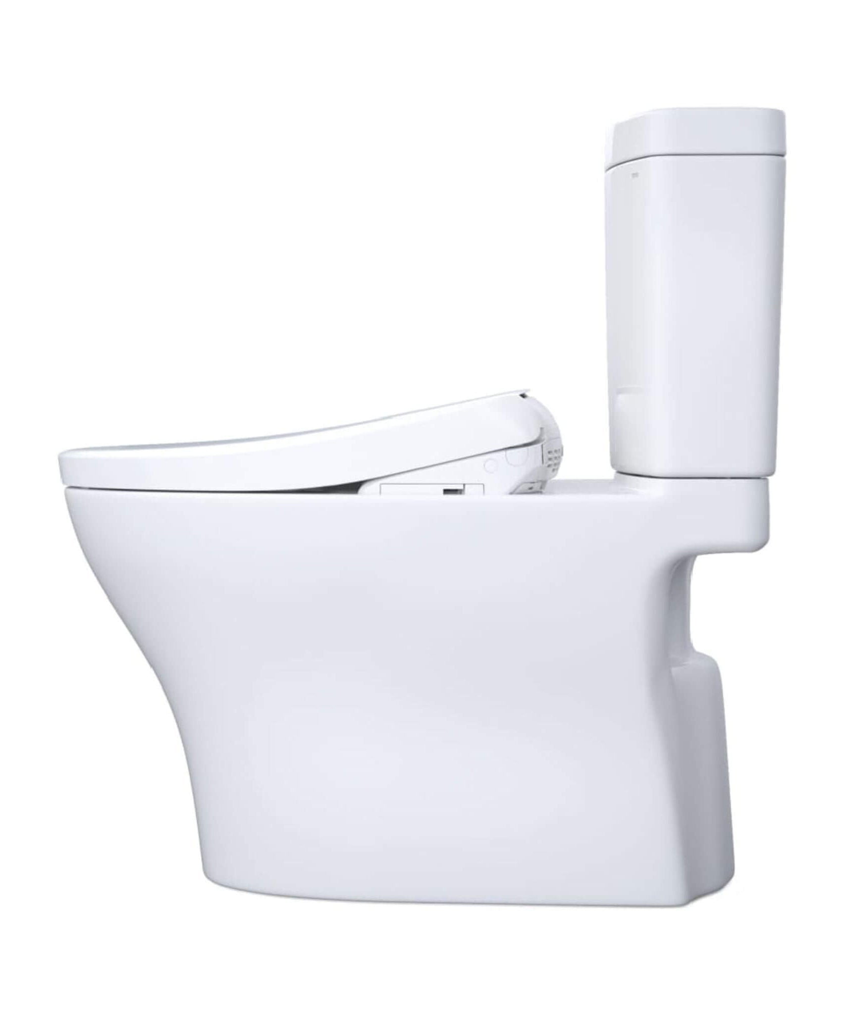 [MW4464726CEMFGN#01] TOTO Aquia IV Dual Flush Elongated Universal Height Toilet With Washlet S7 Bidet Seat (SAK53982)