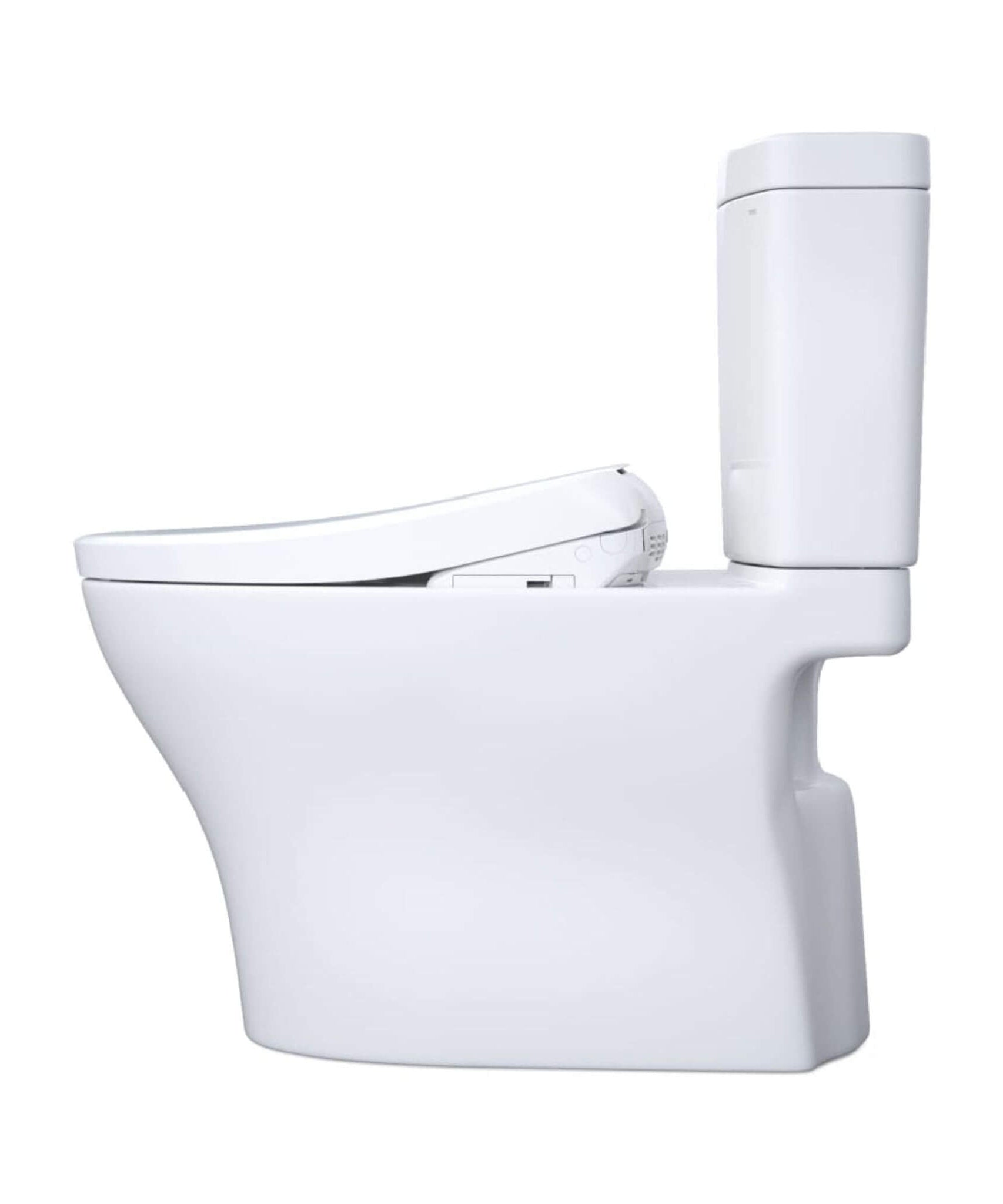 [MW4464736CEMFGN#01] TOTO Aquia IV Dual Flush Elongated Chair Height Toilet With Washlet S7A (SAK98062)