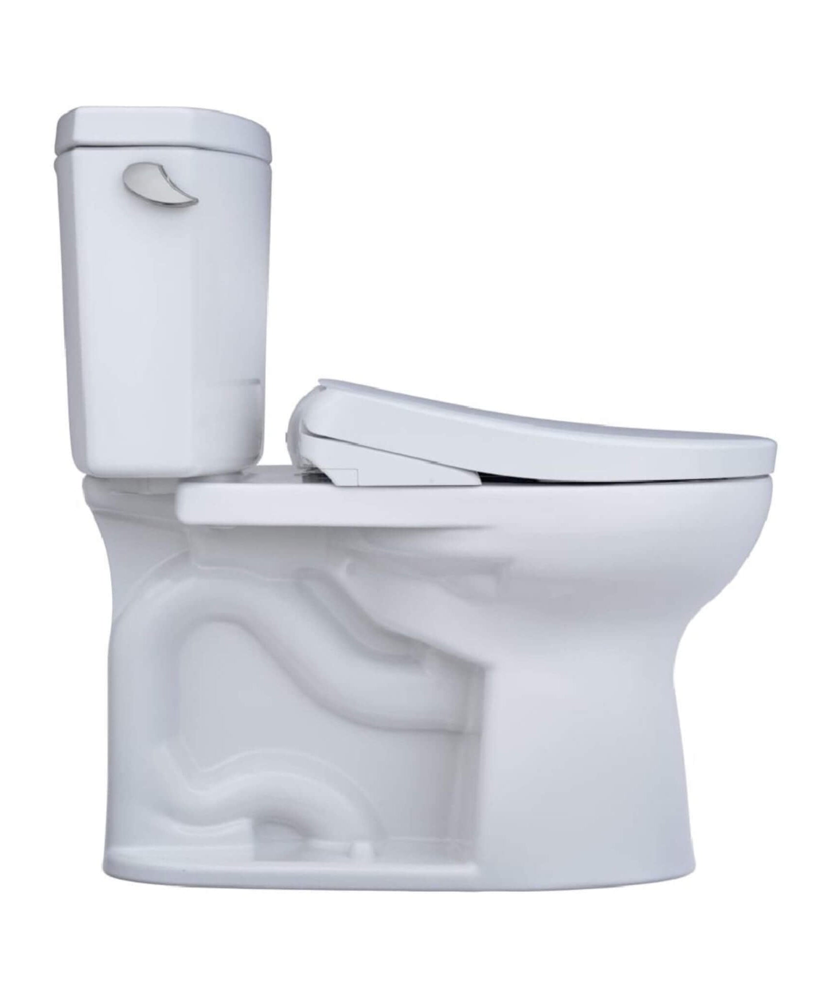 [MW4544726CEFG#01] TOTO Drake II 1.28 GPF Elongated Chair Height Toilet With Washlet S7 Bidet Seat (SAK29654)