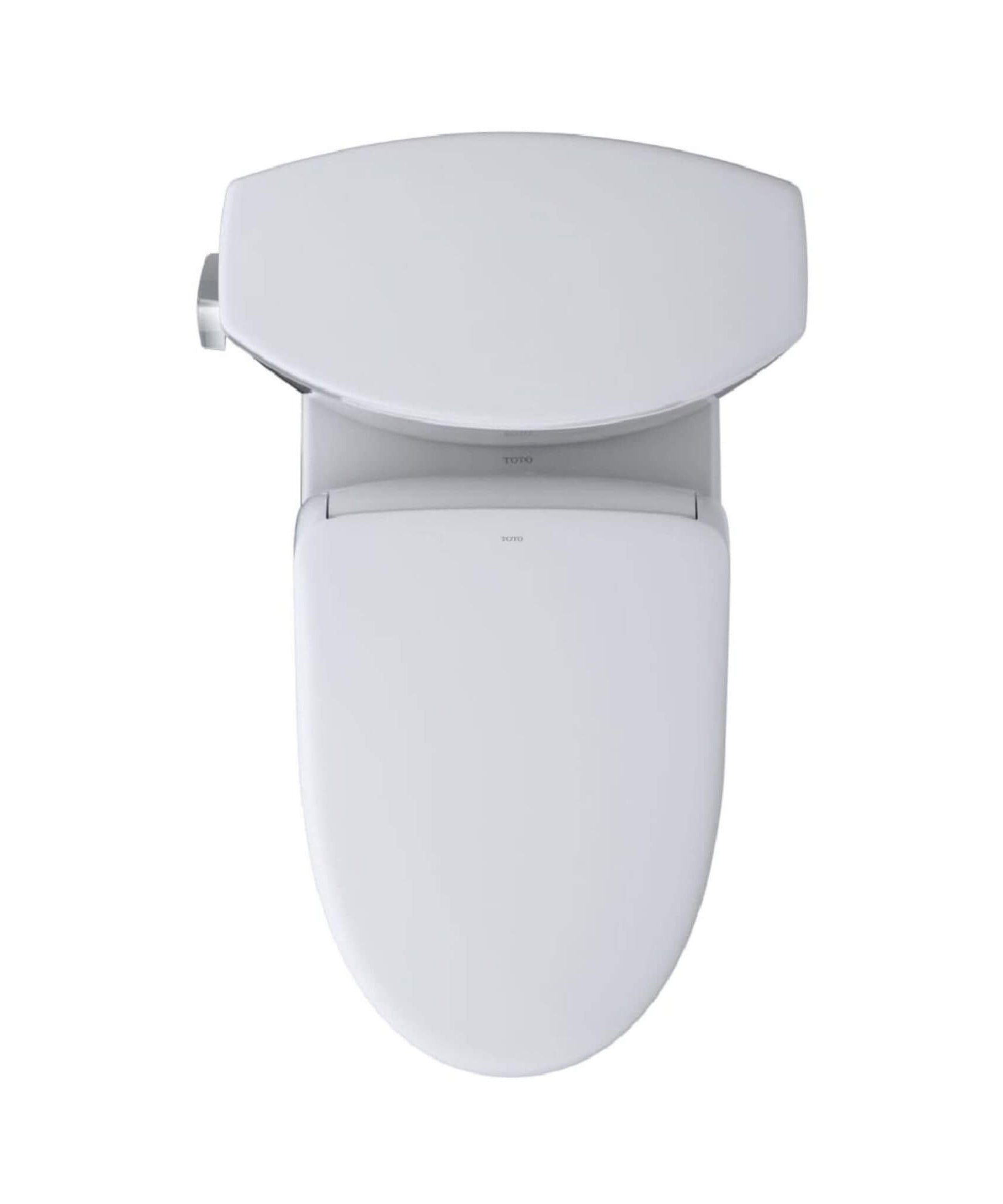 [MW4544726CEFG#01] TOTO Drake II 1.28 GPF Elongated Chair Height Toilet With Washlet S7 Bidet Seat (SAK29654)