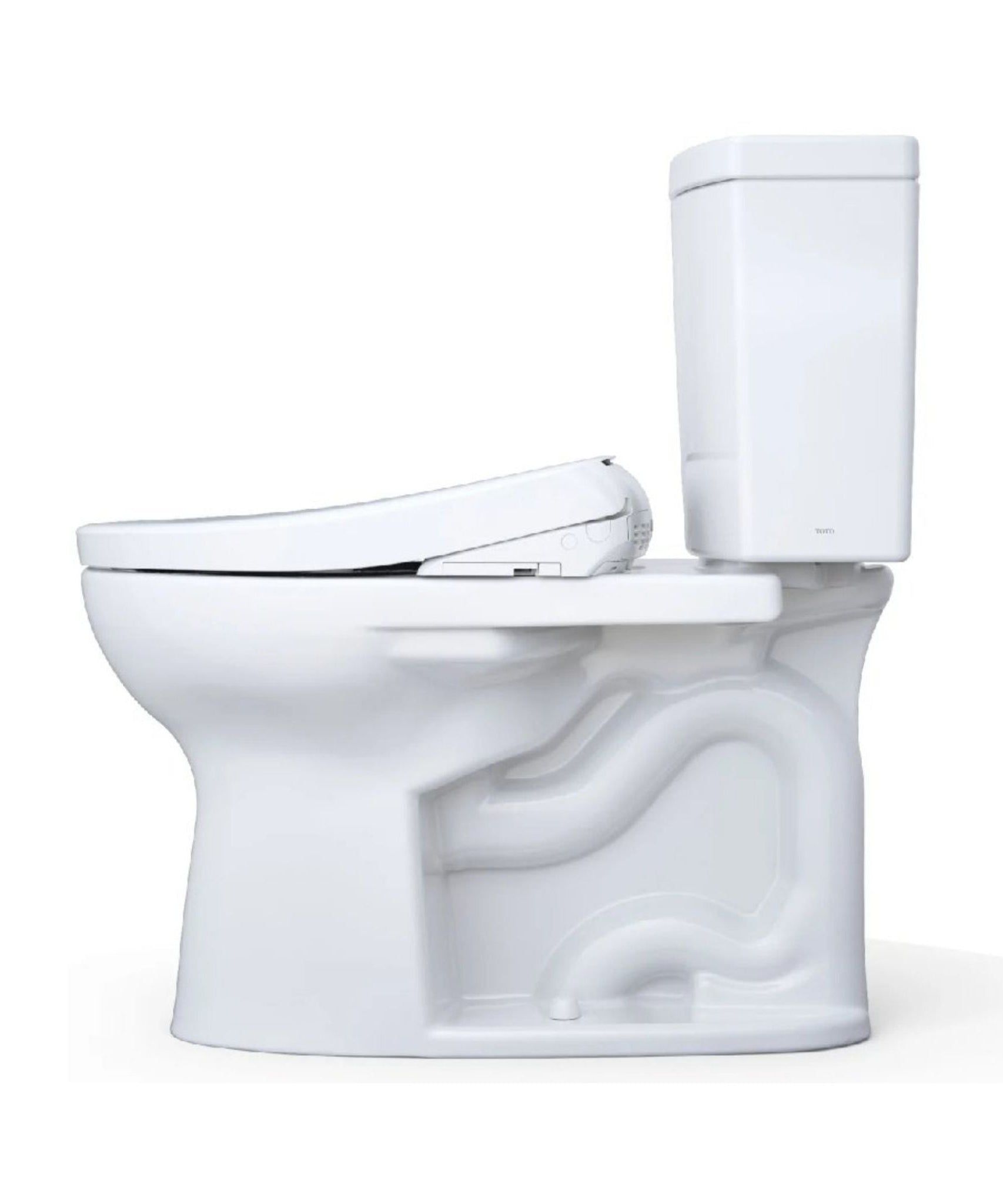 [MW4544726CUFG#01] TOTO Drake II 1 GPF Elongated Chair Height Toilet With Washlet S7A Bidet Seat (SAK53152)