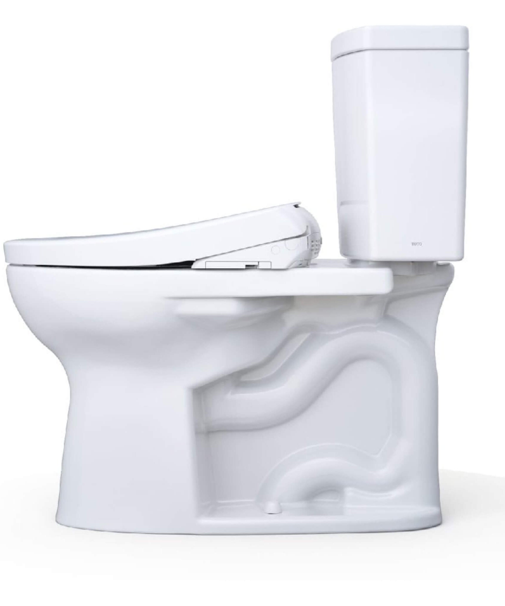 [MW4544726CUFGA#01] TOTO Drake II Washlet S7 And 1.0 GPF Elongated Chair Height Bidet Toilet (SAK70831)