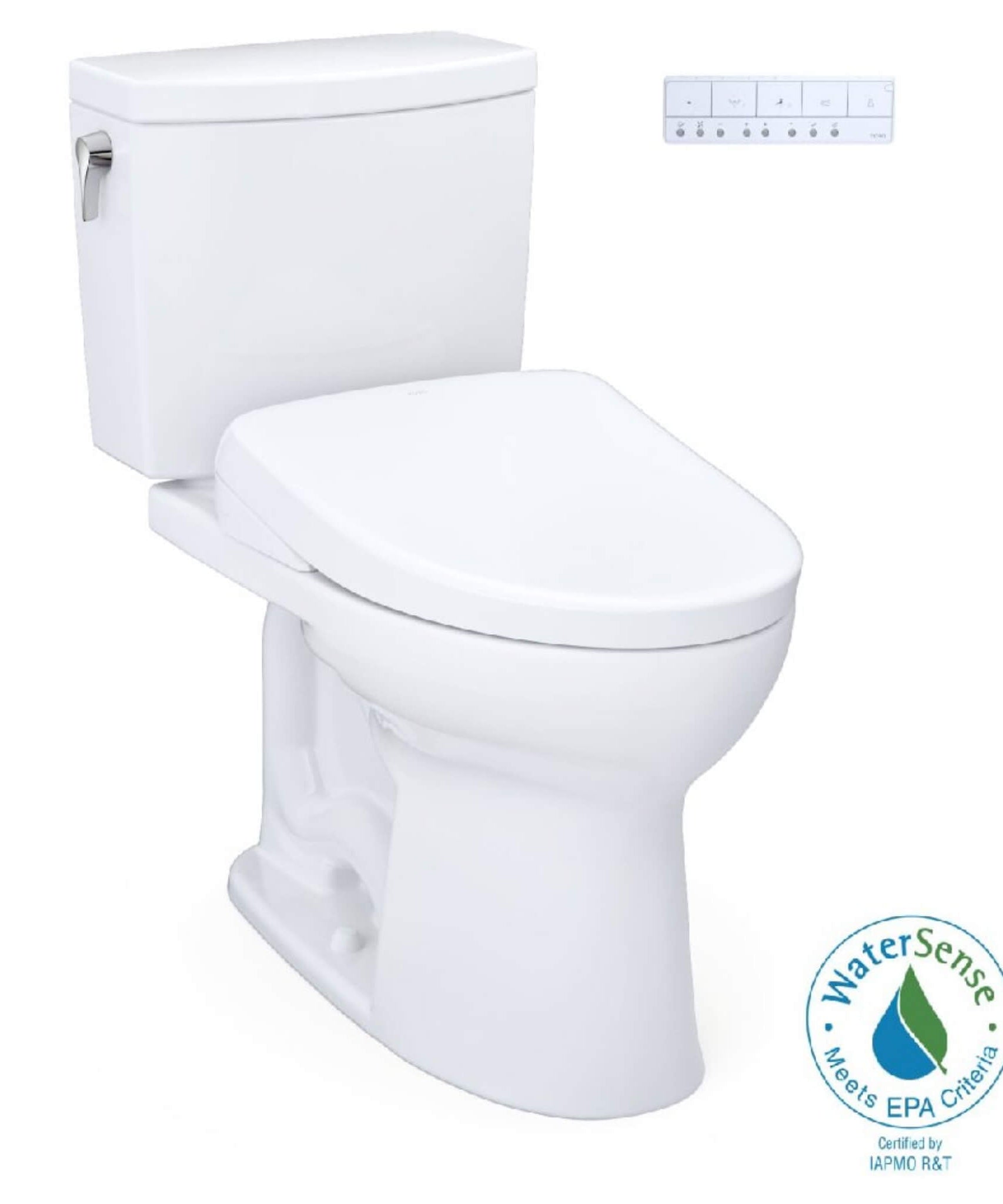 [MW4544726CUFGA#01] TOTO Drake II Washlet S7 And 1.0 GPF Elongated Chair Height Bidet Toilet (SAK70831)
