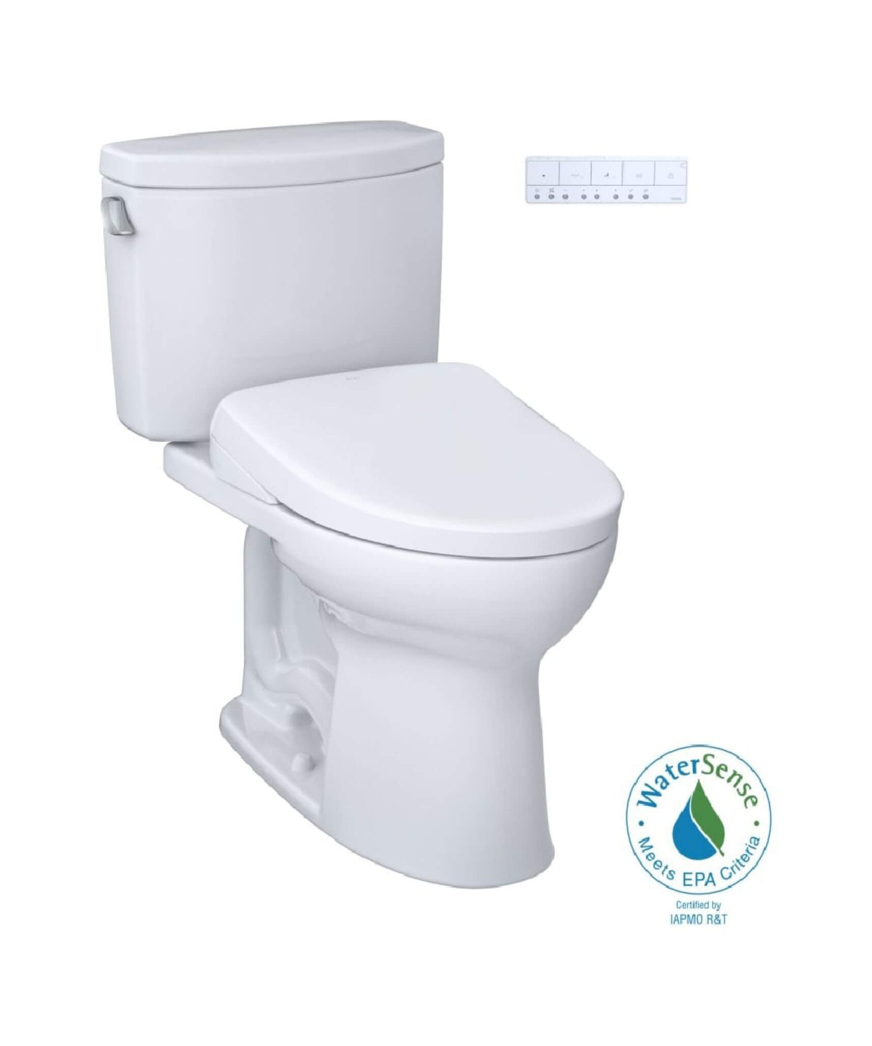 [MW4544736CEFG#01] TOTO Drake II 1.28 GPF Chair Height Toilet With S7A Tornado Flush And Night Light (SAK78957)