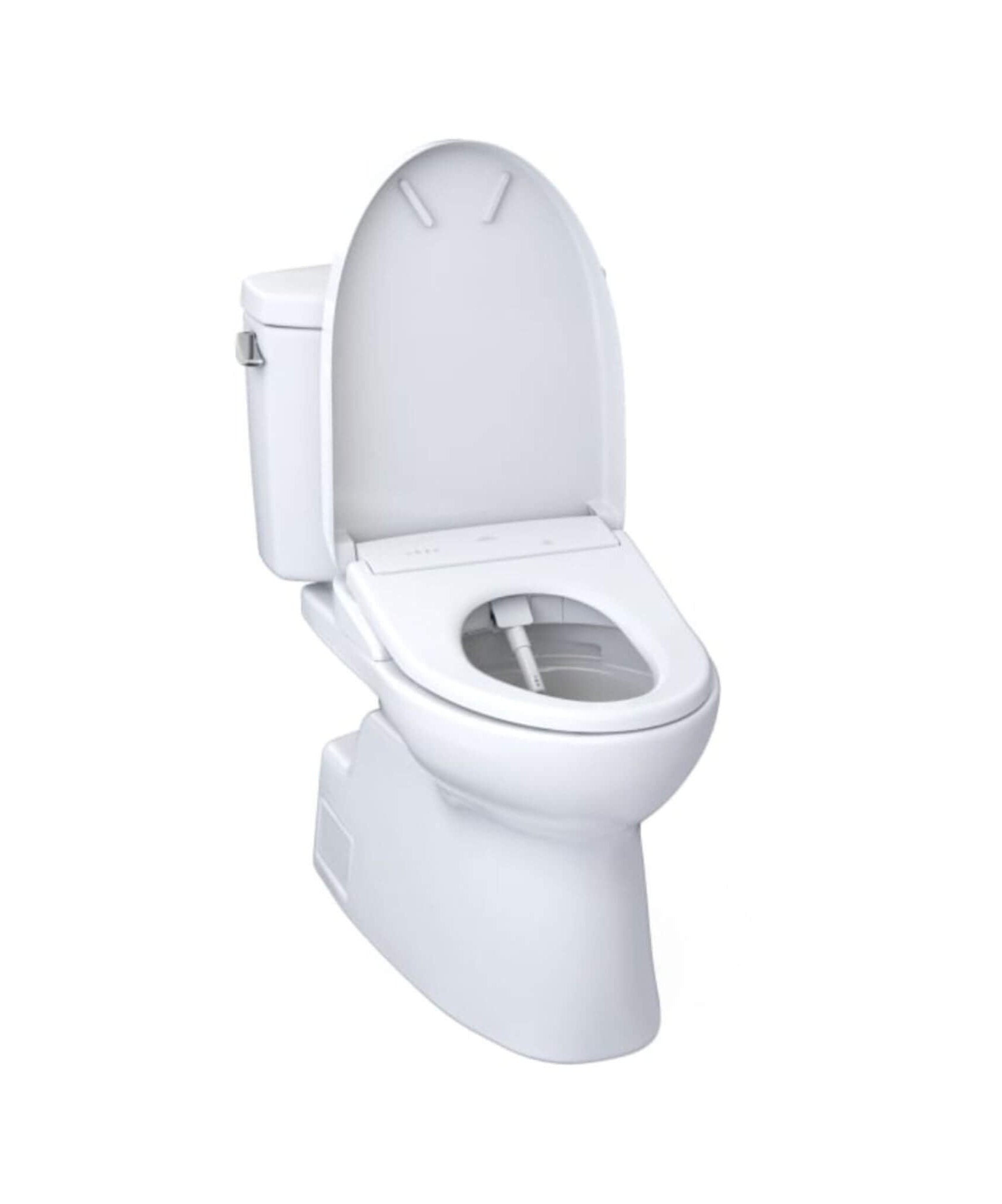 [MW4744726CEFG#01] TOTO Vespin II 1.28 GPF Chair Height Elongated Toilet With Washlet+ S7 Bidet Seat (SAK26135)