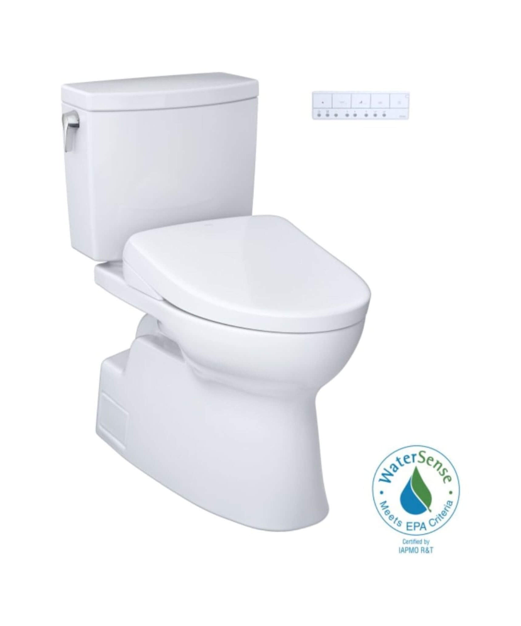 [MW4744726CUFG#01] TOTO Vespin II 1 GPF EWater Elongated Toilet With Washlet S7 Bidet Seat And Night Light (SAK10956)