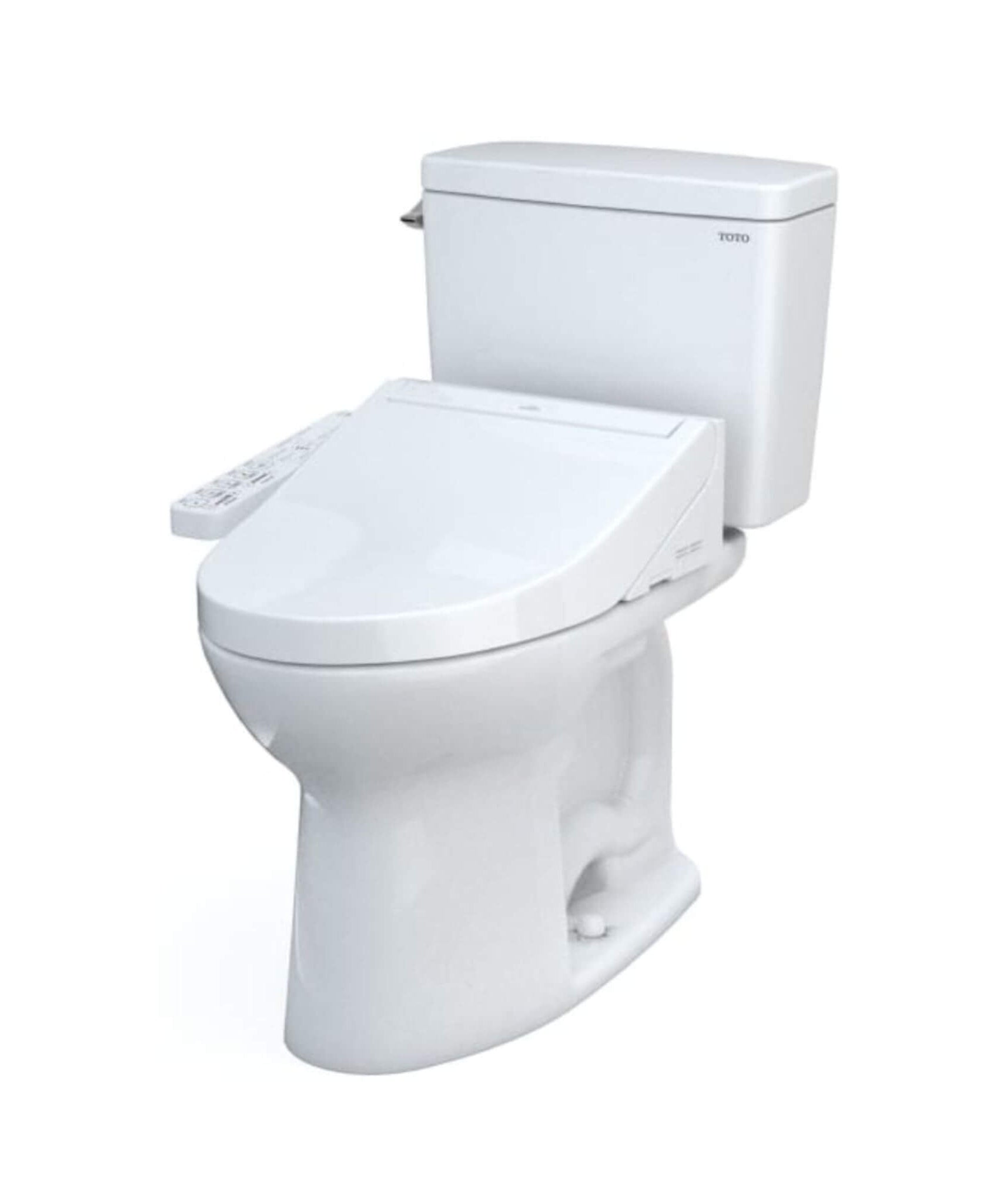 [MW7763074CEFG.10#01] TOTO Drake 1.28 GPF With Washlet C2 Elongated Bidet Toilet And 10" Rough In (SAK73915)