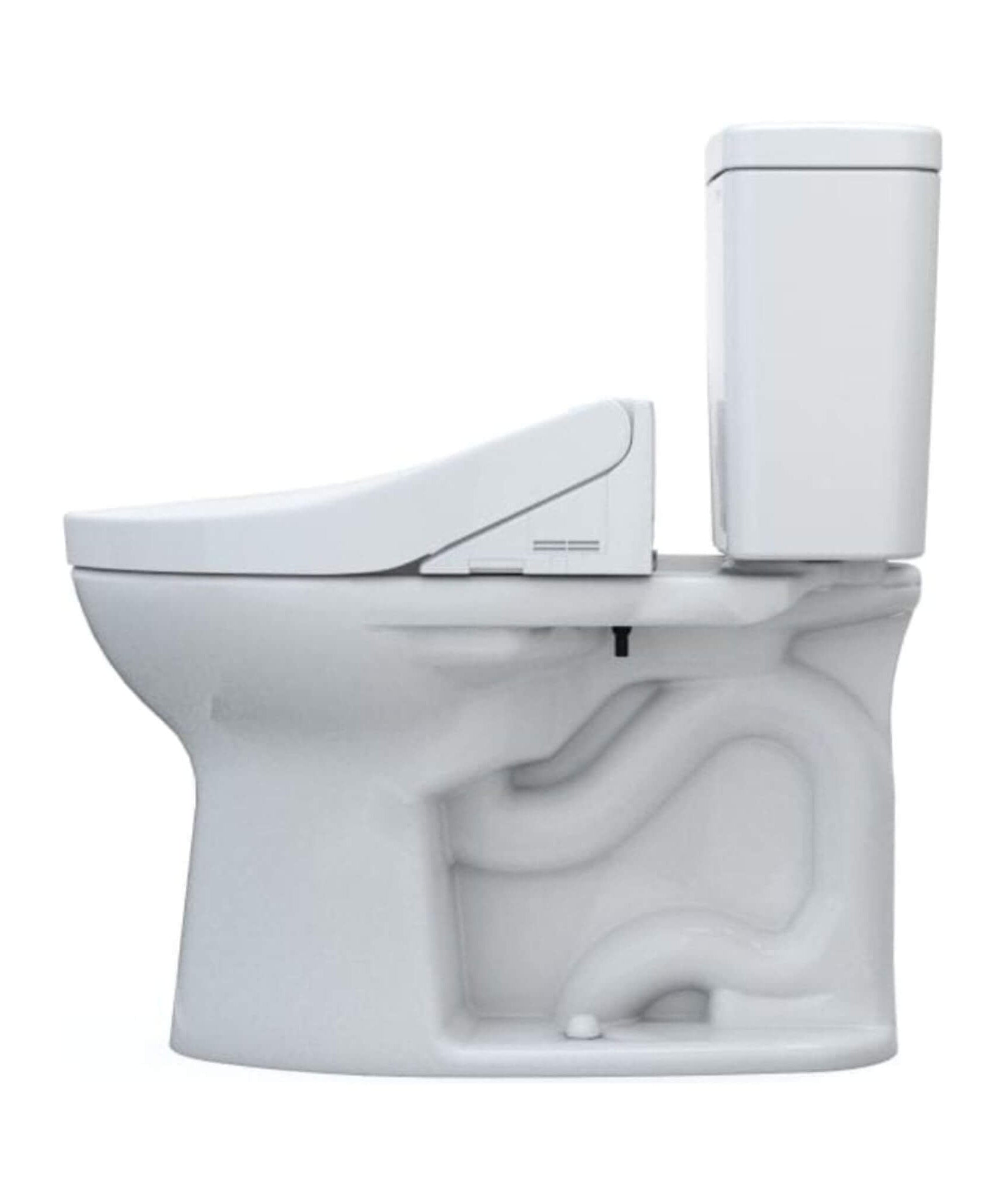 [MW7763074CEFG.10#01] TOTO Drake 1.28 GPF With Washlet C2 Elongated Bidet Toilet And 10" Rough In (SAK73915)