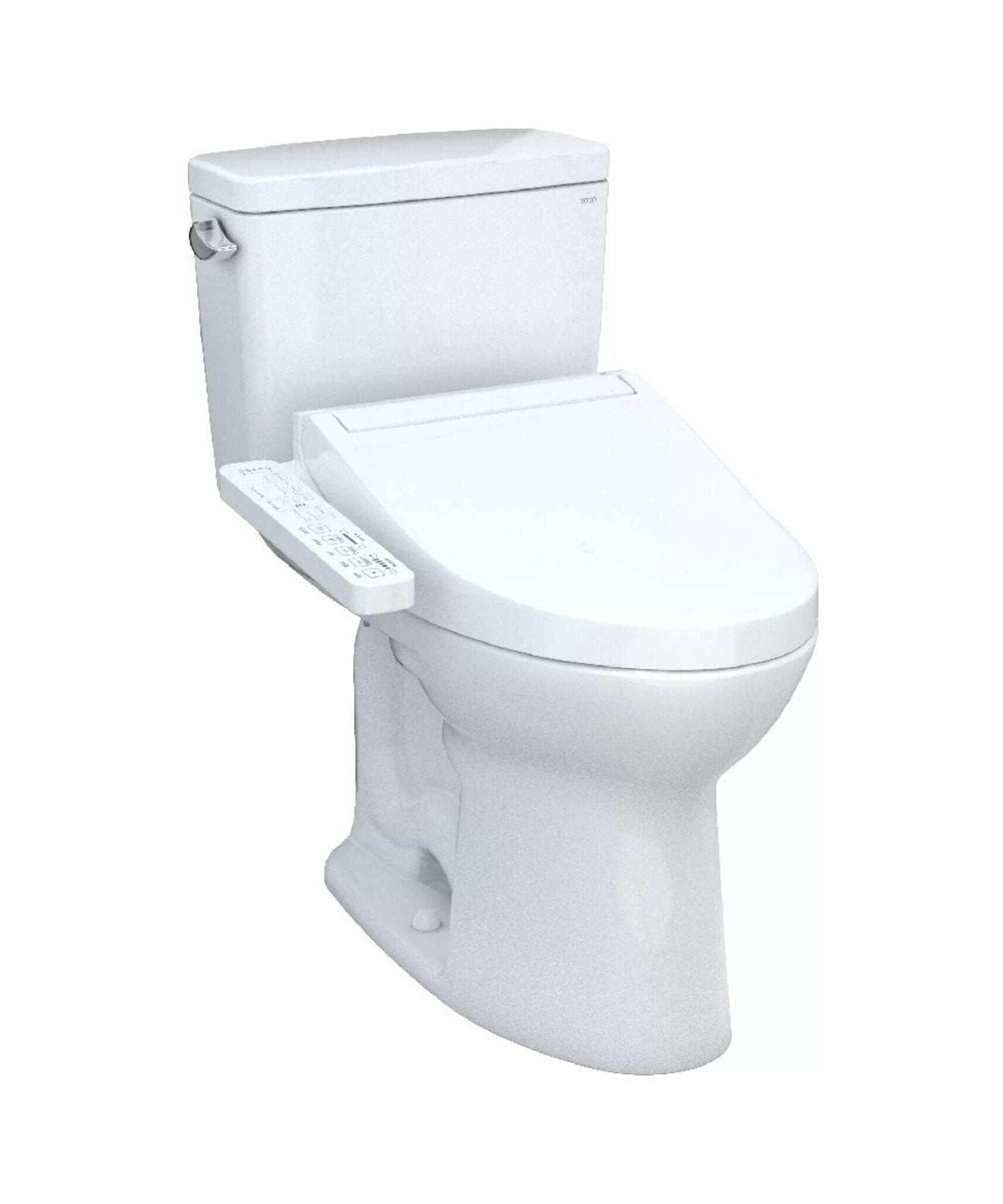 [MW7763074CEFG.10#01] TOTO Drake 1.28 GPF With Washlet C2 Elongated Bidet Toilet And 10" Rough In (SAK73915)