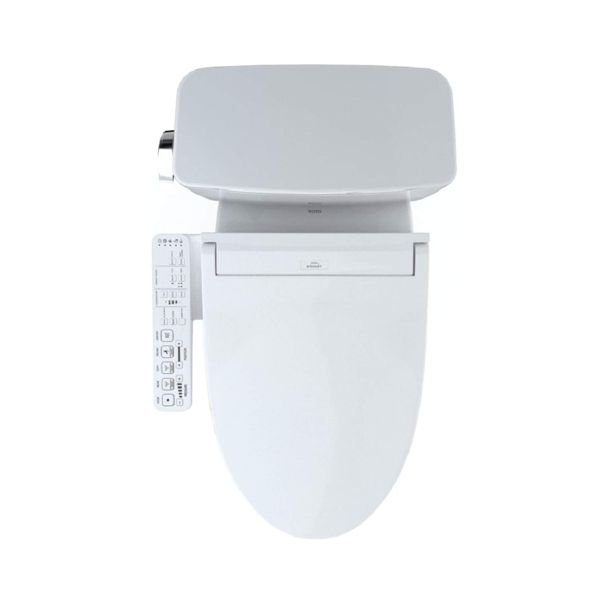 [MW7763074CEFG.10#01] TOTO Drake 1.28 GPF With Washlet C2 Elongated Bidet Toilet And 10" Rough In (SAK73915)