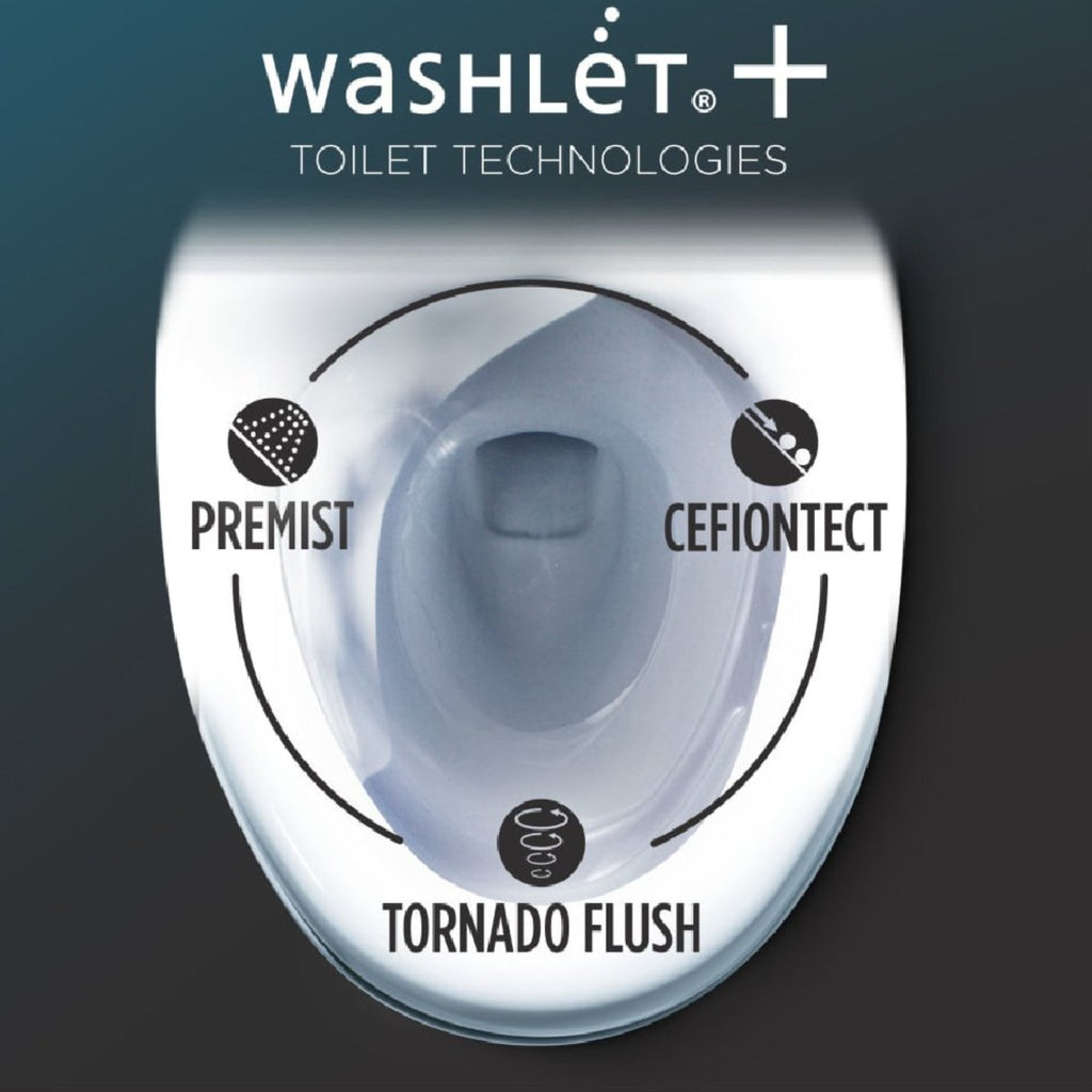 [MW7763074CEFG.10#01] TOTO Drake 1.28 GPF With Washlet C2 Elongated Bidet Toilet And 10" Rough In (SAK73915)