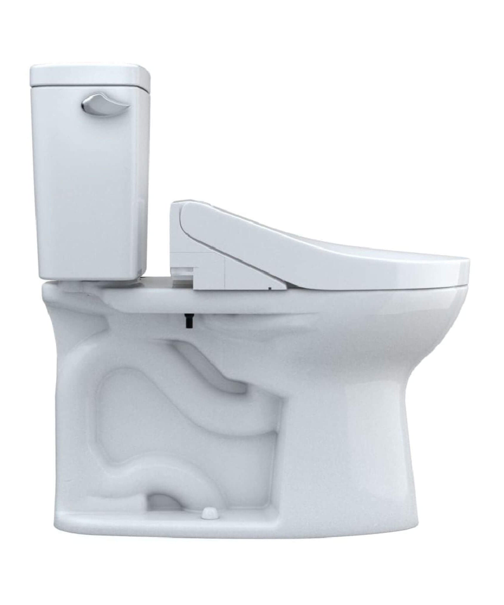 [MW7763084CEG#01] TOTO Drake 1.28 GPF Washlet Elongated Toilet With C5 Bidet Seat (SAK74362)