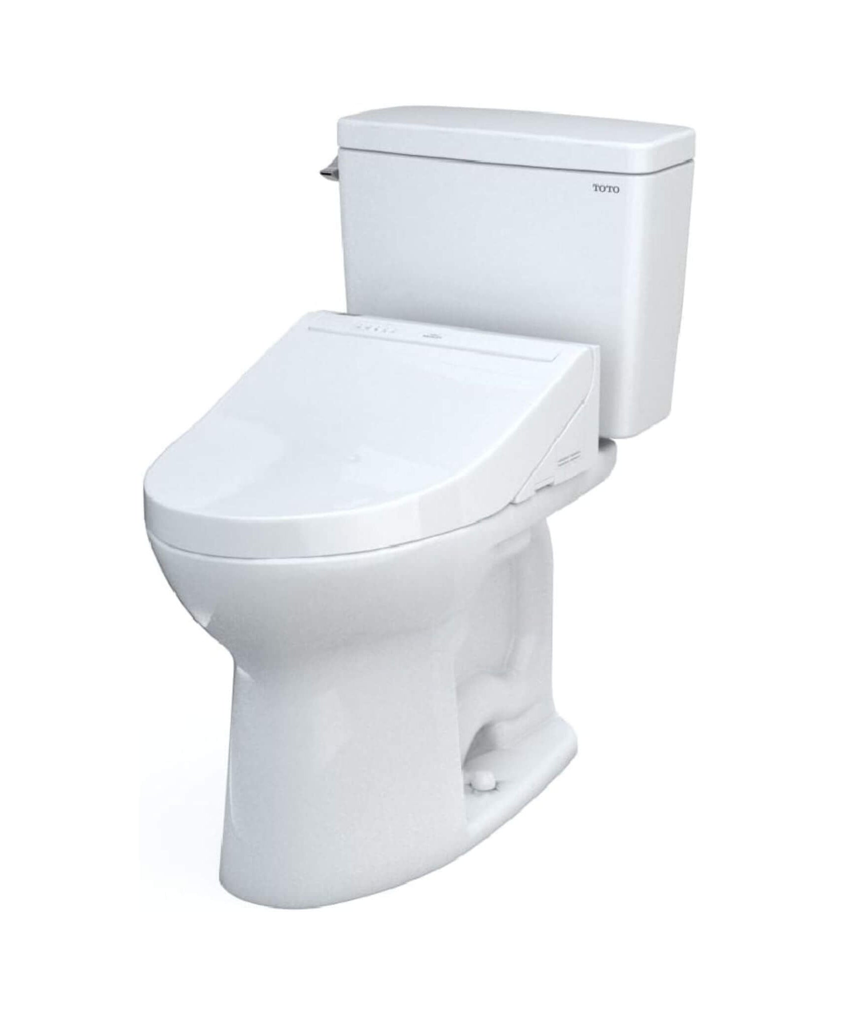 [MW7763084CEG#01] TOTO Drake 1.28 GPF Washlet Elongated Toilet With C5 Bidet Seat (SAK74362)