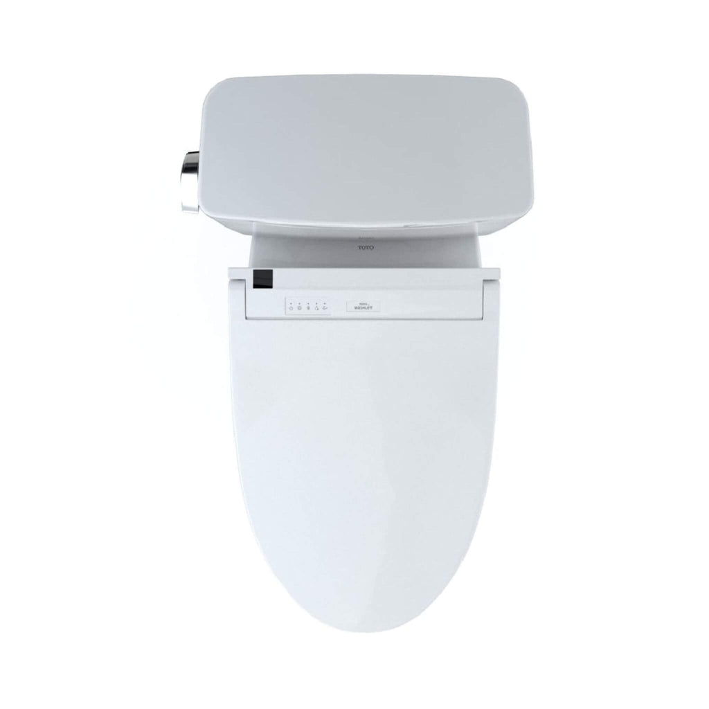 [MW7763084CEG#01] TOTO Drake 1.28 GPF Washlet Elongated Toilet With C5 Bidet Seat (SAK74362)