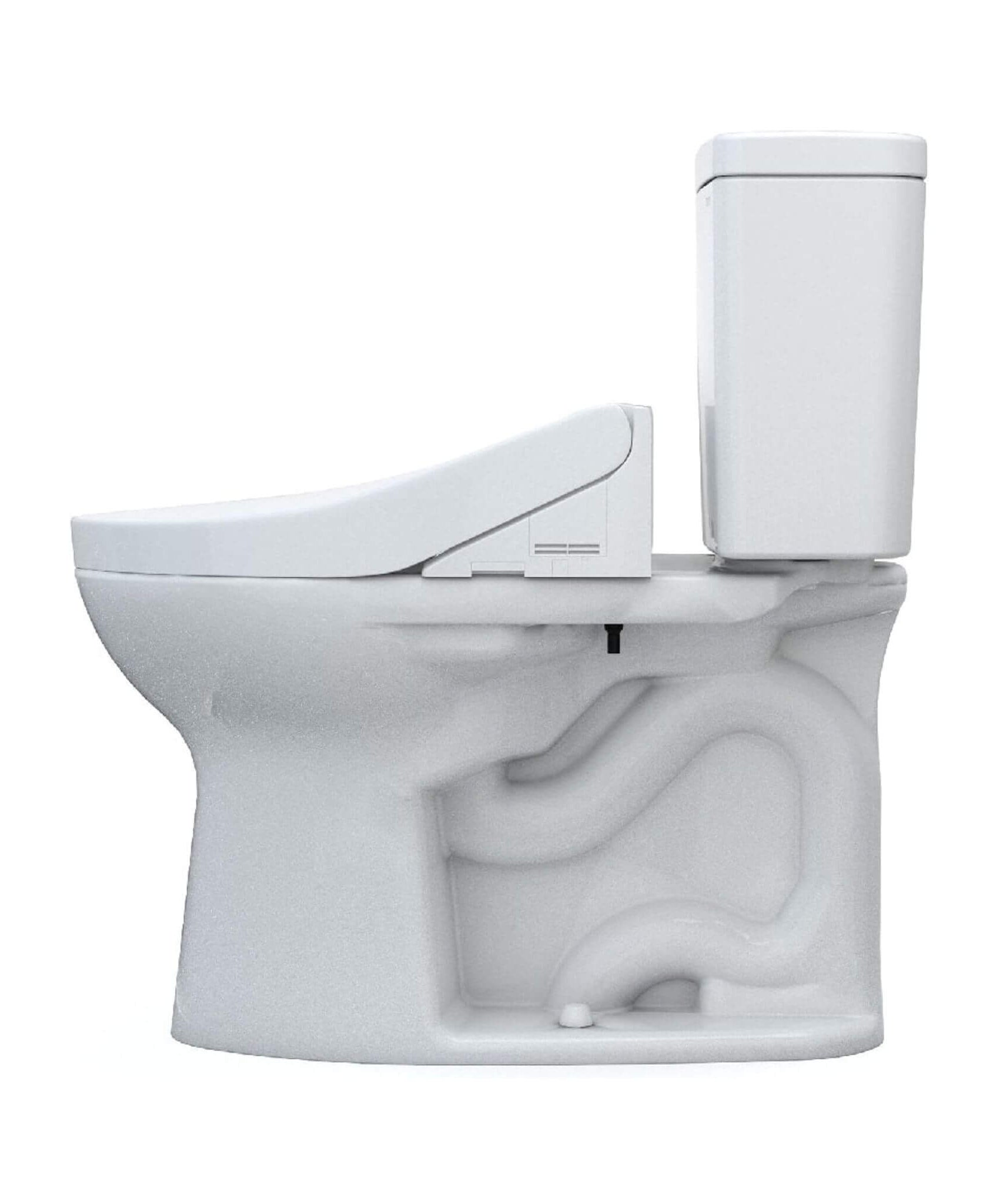 [MW7763084CSFG.10#01] TOTO Drake 1.6 GPF ELongated Chair Height Toilet With C5 Soft Close Bidet Seat (SAK71312)