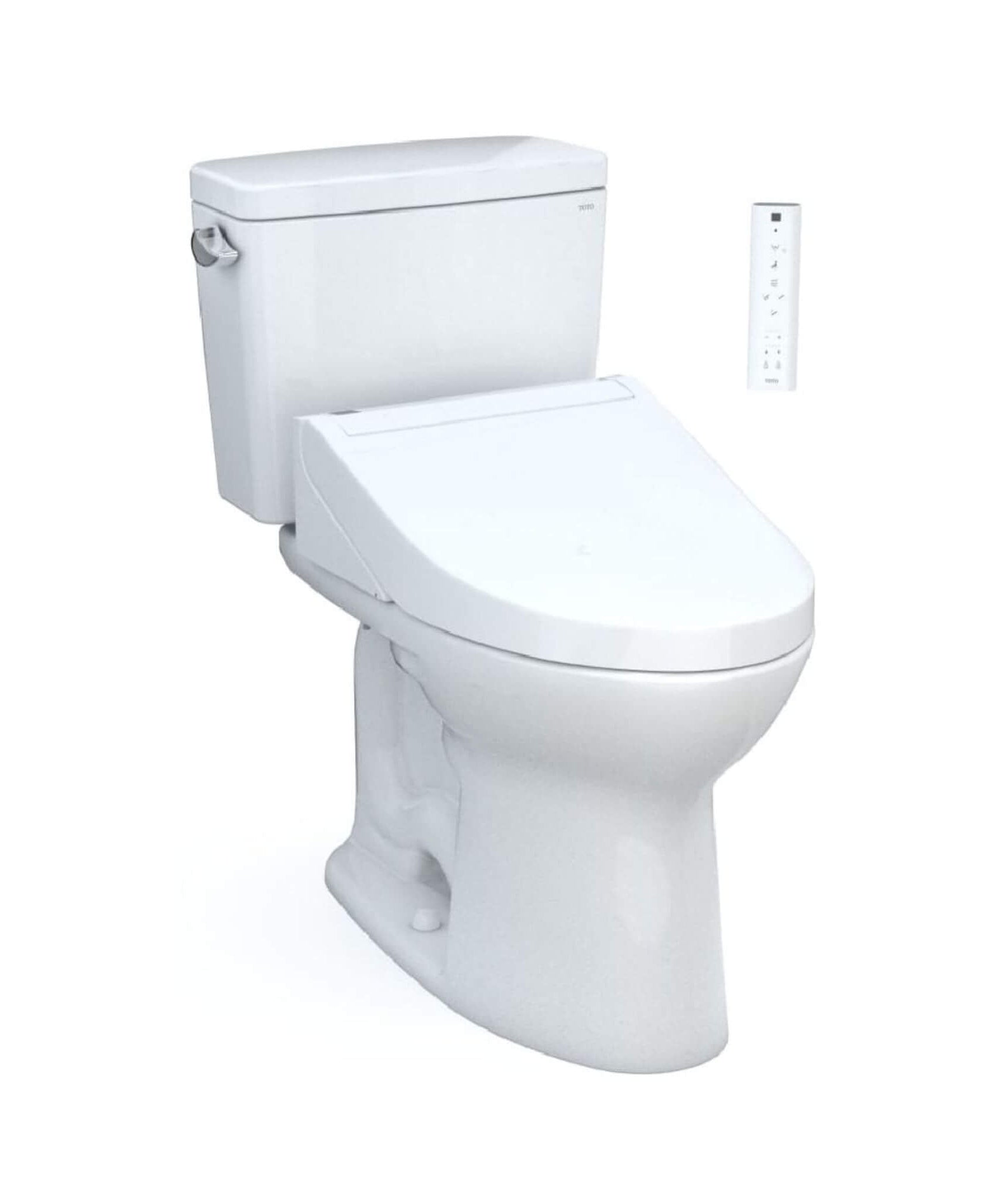 [MW7763084CSFG.10#01] TOTO Drake 1.6 GPF ELongated Chair Height Toilet With C5 Soft Close Bidet Seat (SAK71312)