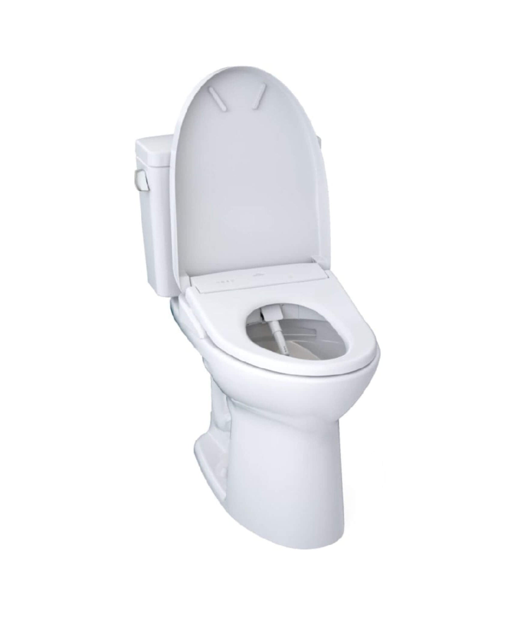 [MW7764726CEFG#01] TOTO Drake 1.28 GPF Electric Chair Height Toilet With Washlet S7 Heated Bidet Seat And Tornado Flush (SAK36508)