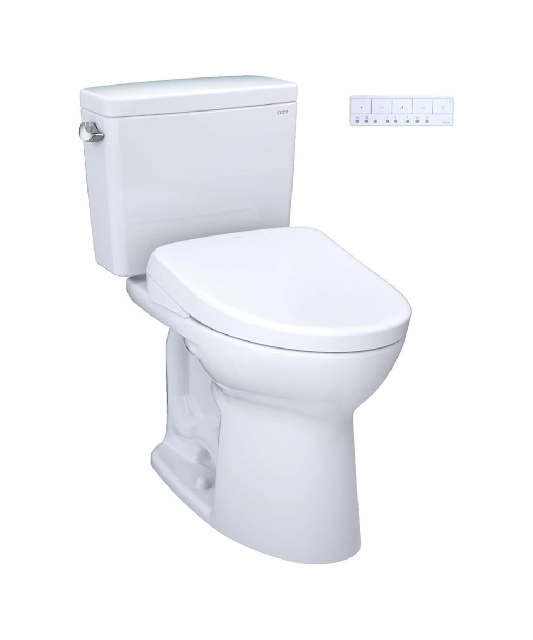 [MW7764726CEGA#01] TOTO Drake Washlet S7 Bidet Seat With 1.28 GPF Elongated Toilet (SAK40628)