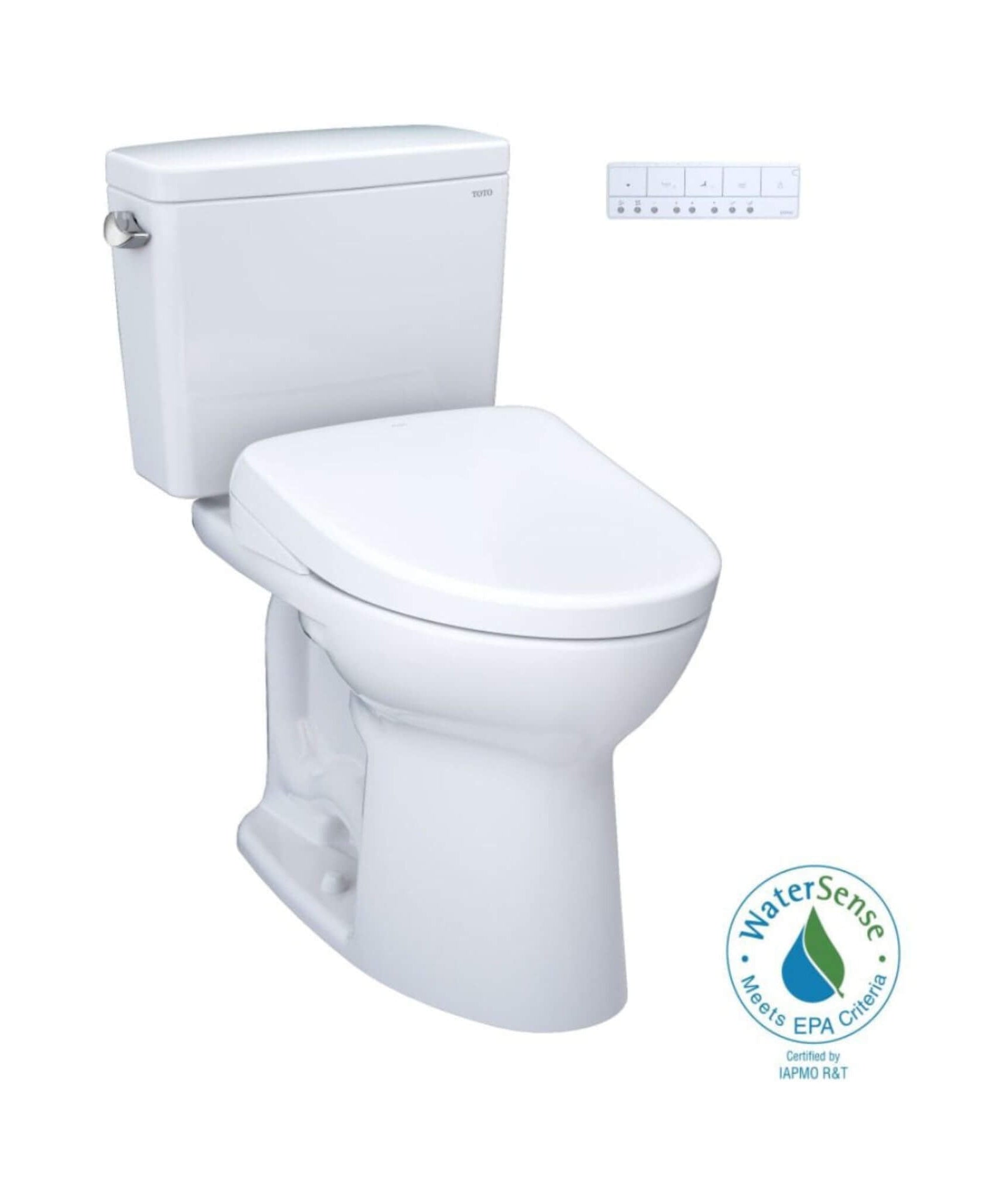 [MW7764726CSFG#01] TOTO Drake 1.6 GPF Elongated Chair Height Toilet With Washlet S7 Heated Bidet Seat And Night Light (SAK56817)