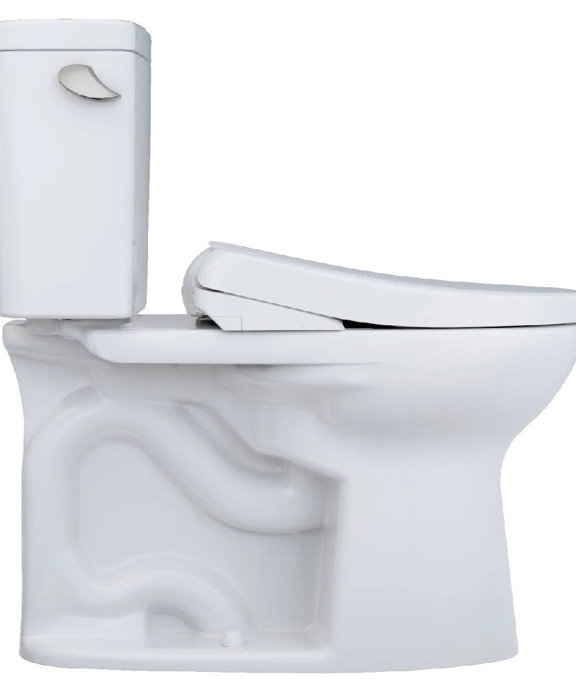 [MW7764726CSFGA#01] TOTO Drake 1.6 GPF Elongated Chair Height Ewater Toilet With Washlet S7A Auto Flush (SAK64218)
