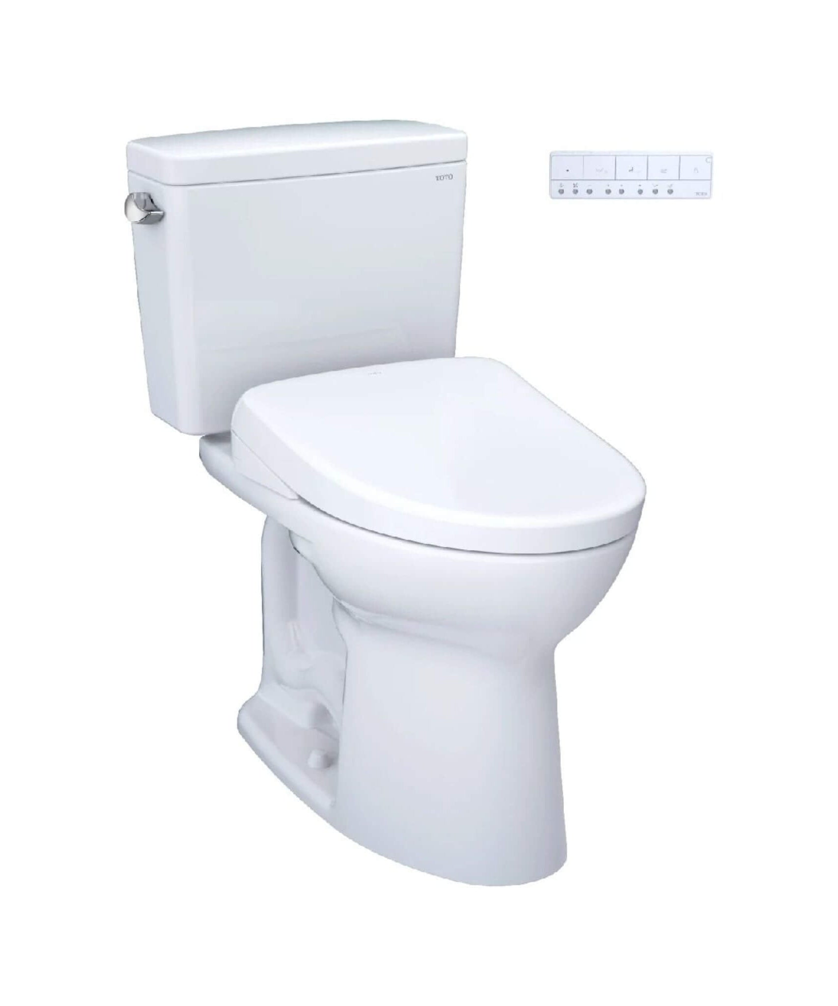 [MW7764726CSFGA#01] TOTO Drake 1.6 GPF Elongated Chair Height Ewater Toilet With Washlet S7A Auto Flush (SAK64218)