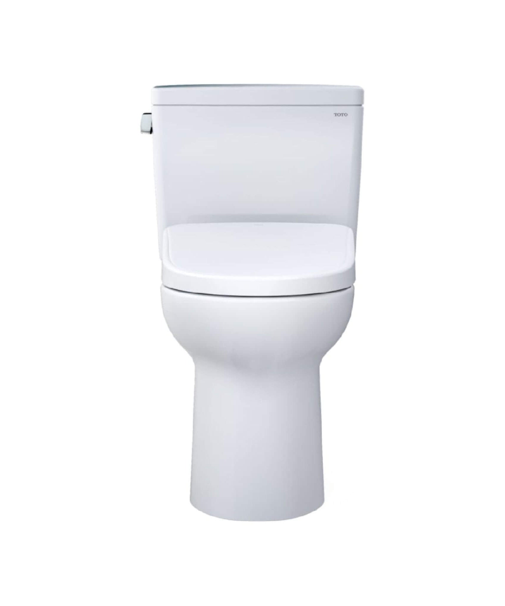 [MW7764736CEFG#01] TOTO Drake 1.28 GPF Elongated Chair Height Toilet W/ Washlet S7A Auto Heated Bidet Seat & EWater+ Technlogy (SAK95423)