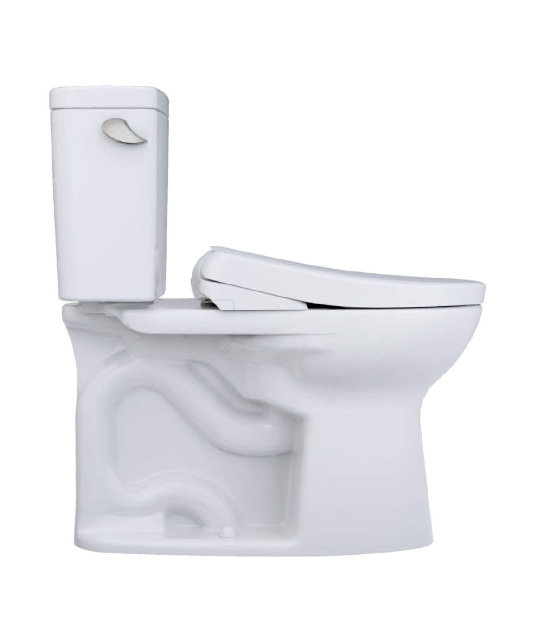 [MW7764736CEFG#01] TOTO Drake 1.28 GPF Elongated Chair Height Toilet W/ Washlet S7A Auto Heated Bidet Seat & EWater+ Technlogy (SAK95423)