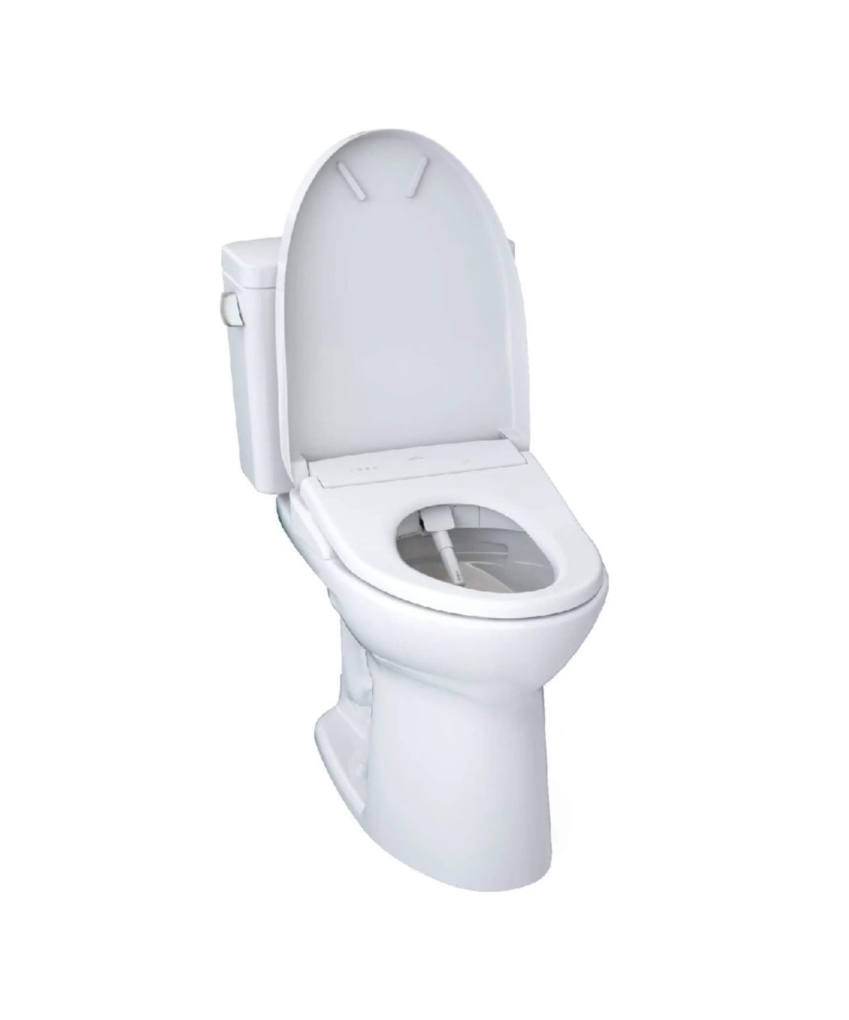 [MW7764736CEFGA.10#01] TOTO Drake Washlet S7A With 1.28 GPF Universal Height 10-Inch Rough-In Elongated Bidet Toilet (SAK35691)