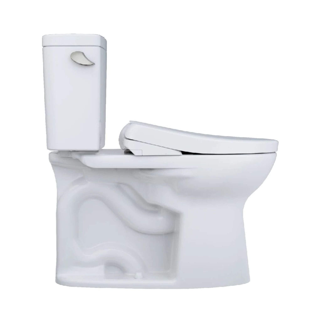[MW7764736CEGA#01] TOTO Drake 1.28 GPF Elongated Toilet With Washlet S7A Heated Auto Open Bidet Seat (SAK85137)