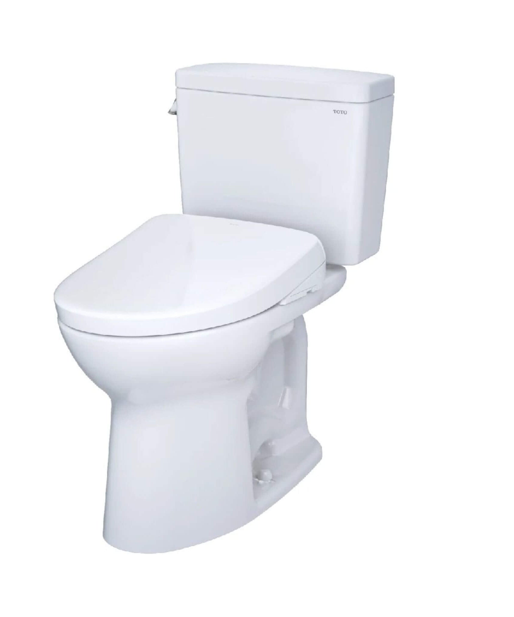 [MW7764726CEFGA.10#01] TOTO Drake 1.28 GPF Universal Height Toilet 10-Inch Rough In With Washlet S7 Bidet Seat (SAK32478)