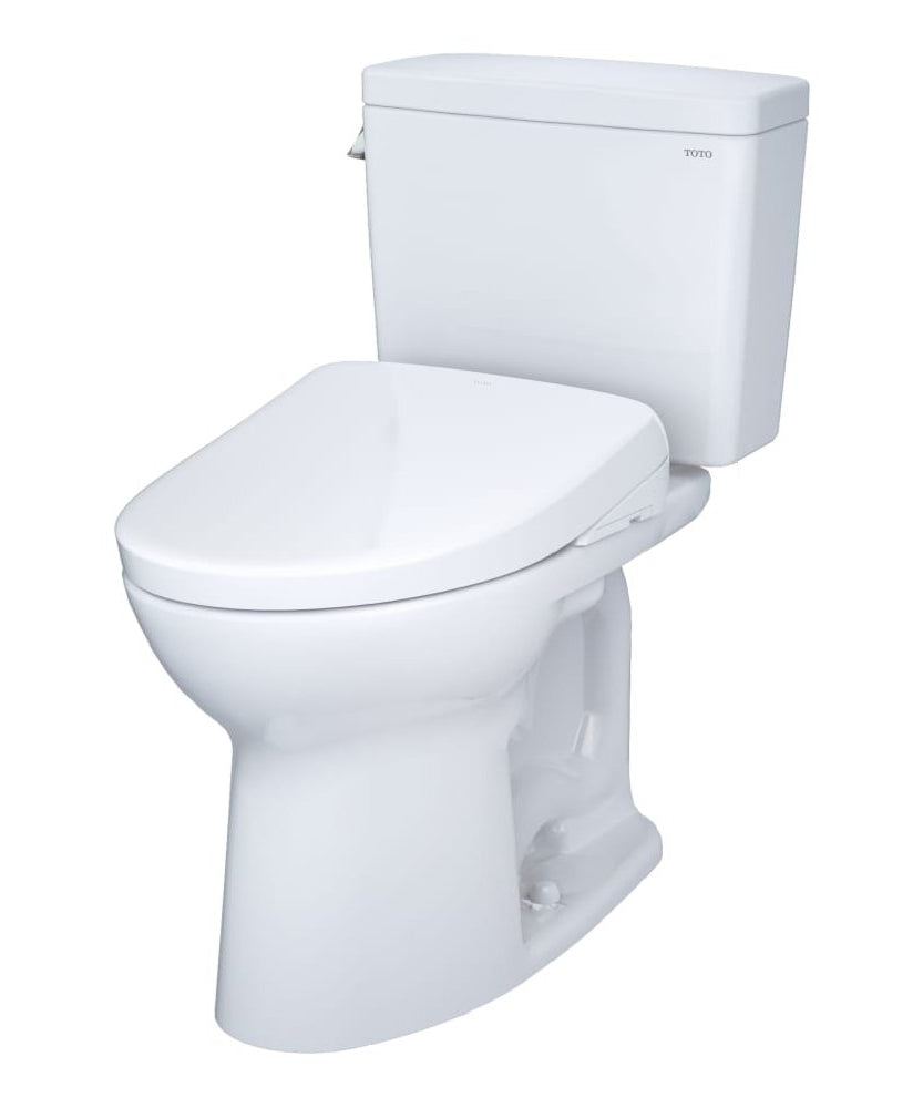 [MW7764736CSFG.10#01] TOTO Drake 1.6 GPF Elongated Chair Height Toilet With Washlet S7A And 10" Rough In (SAK78513)