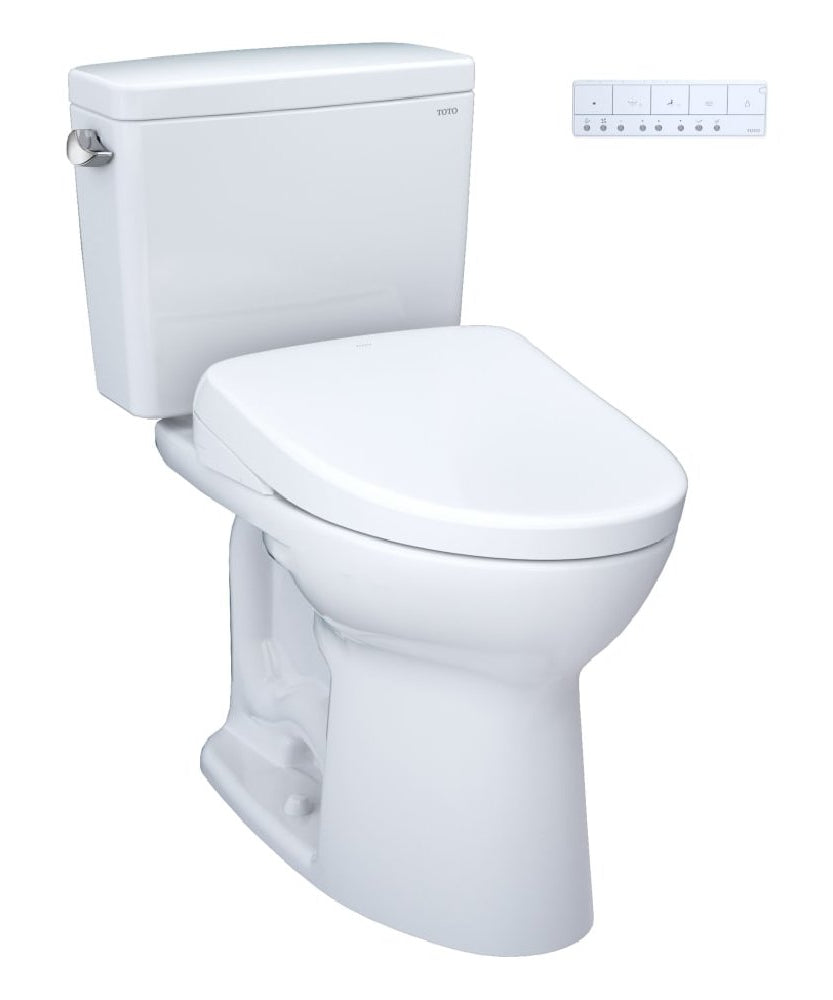 [MW7764736CSFG.10#01] TOTO Drake 1.6 GPF Elongated Chair Height Toilet With Washlet S7A And 10" Rough In (SAK78513)