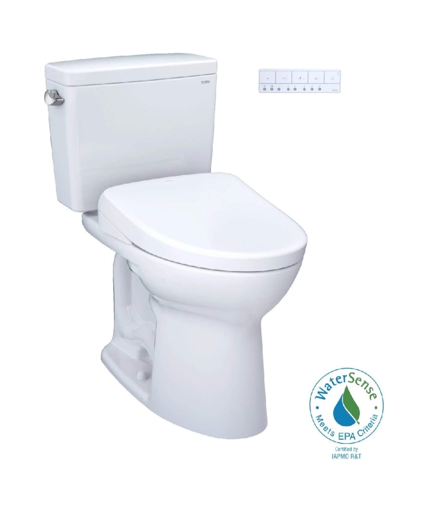 [MW7764736CSFGA.10#01] TOTO Drake 1.6 GPF Universal Height Toilet With Washlet S7A Auto Open Bidet Seat (SAK52849)