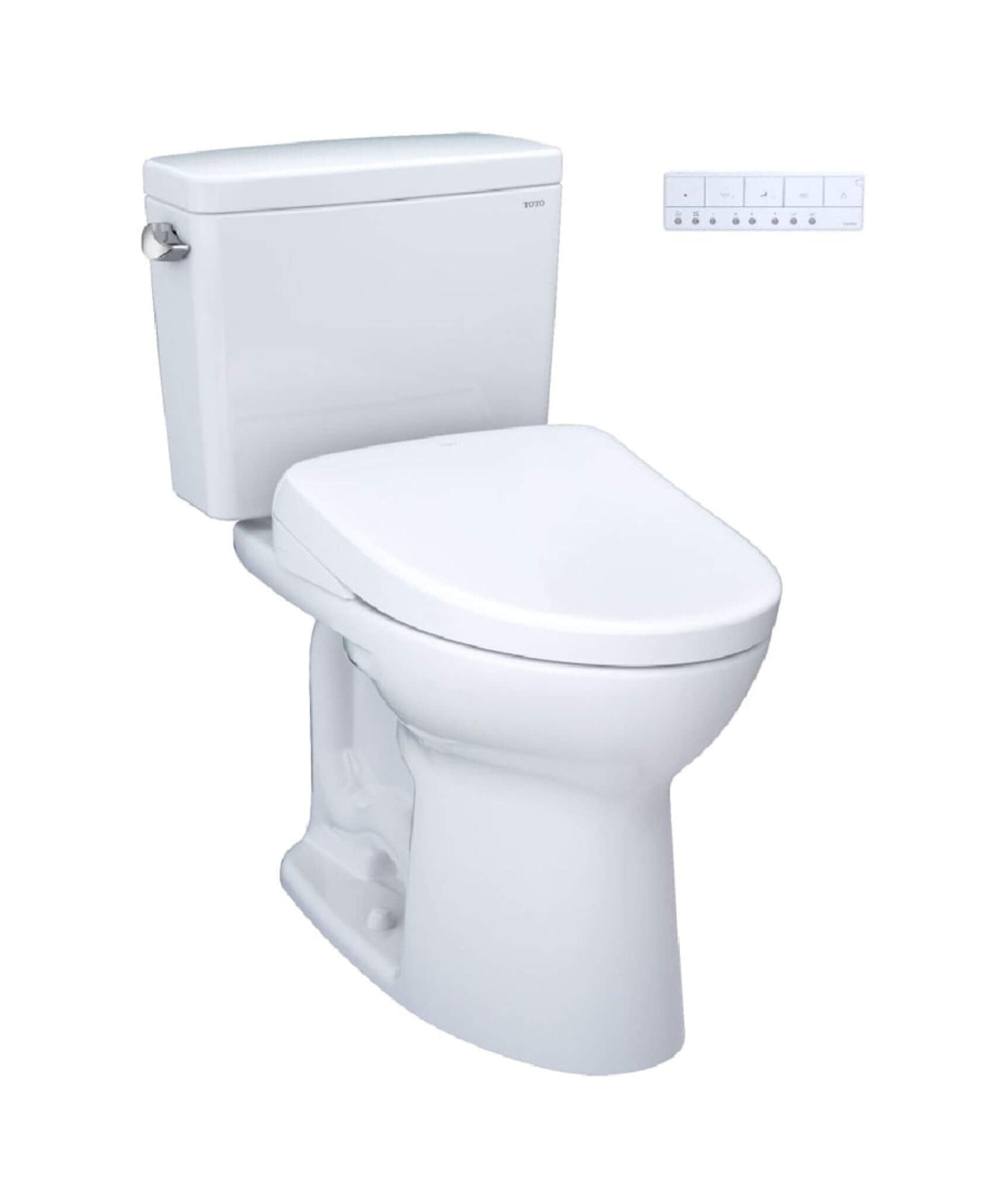 [MW7764736CSG#01] TOTO Drake 1.6 GPF RH Washlet Elongated Bidet Toilet Seat With S7A Auto Open/Close Bidet Seat (SAK75906)