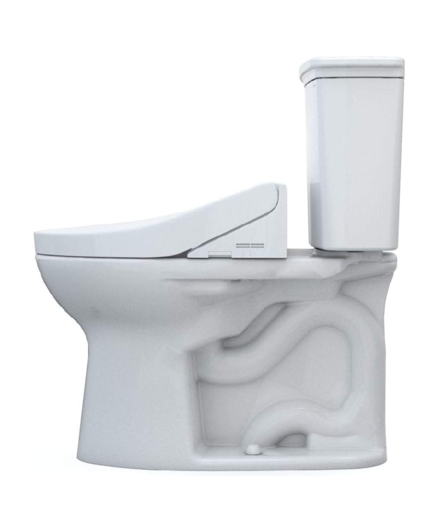 [MW7863084CEFG#01] TOTO Drake Transitional Washlet C5 Bidet Seat With 1.28 GPF Universal Height Toilet (SAK79421)