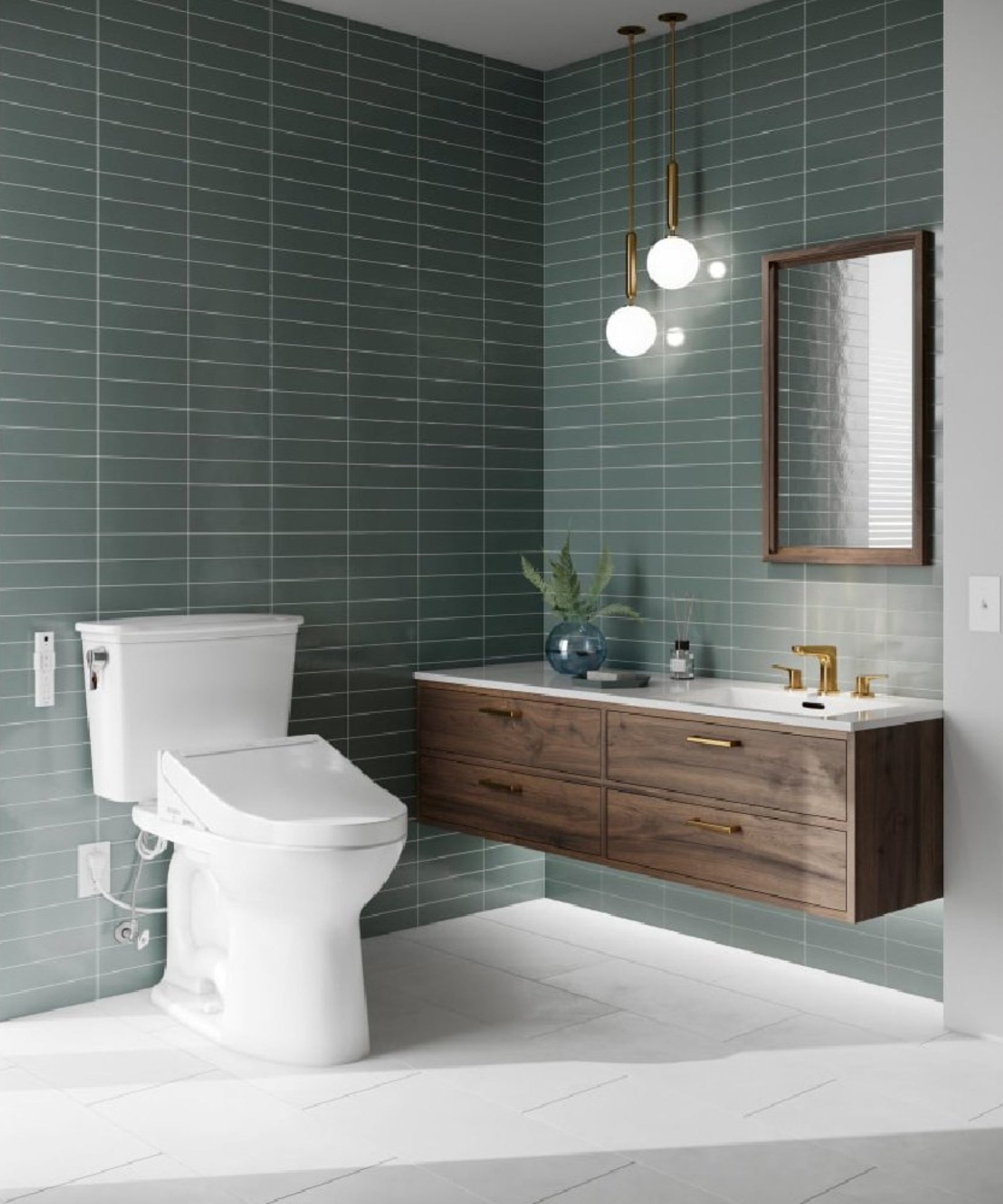 [MW7863084CEFG#01] TOTO Drake Transitional Washlet C5 Bidet Seat With 1.28 GPF Universal Height Toilet (SAK79421)