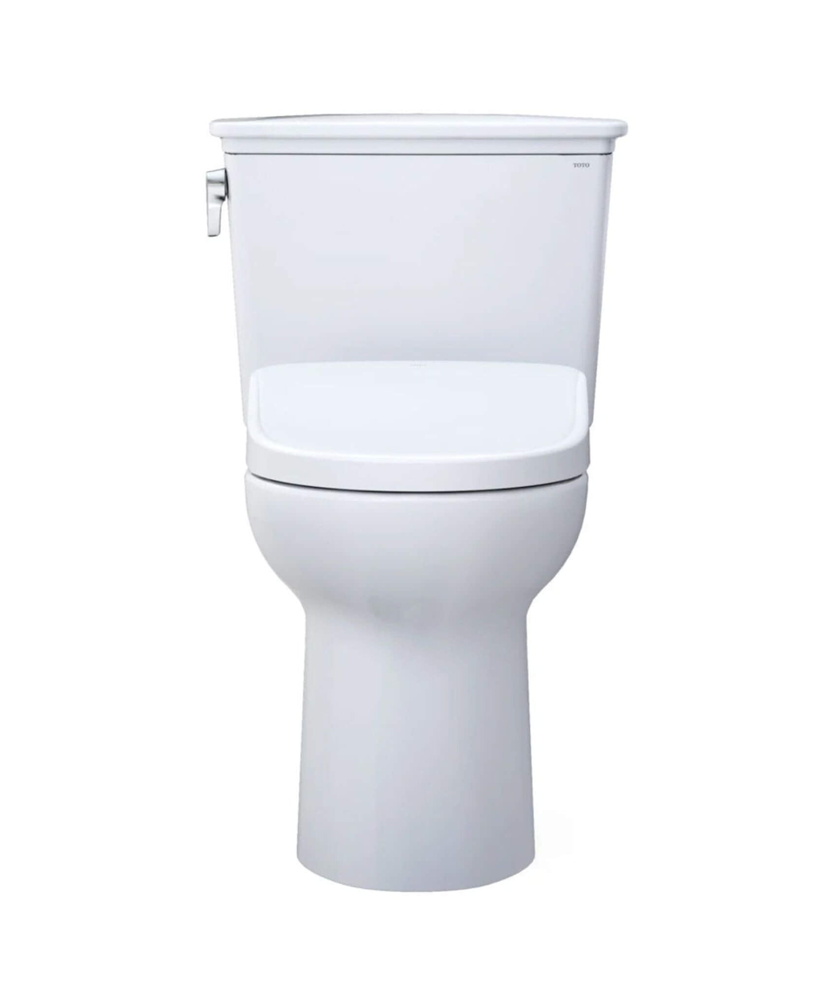 [MW7864726CEFG#01] TOTO Drake 1.28 GPF Elongated Chair Height Toilet Seat With Transitional Washlet S7 (SAK18215)