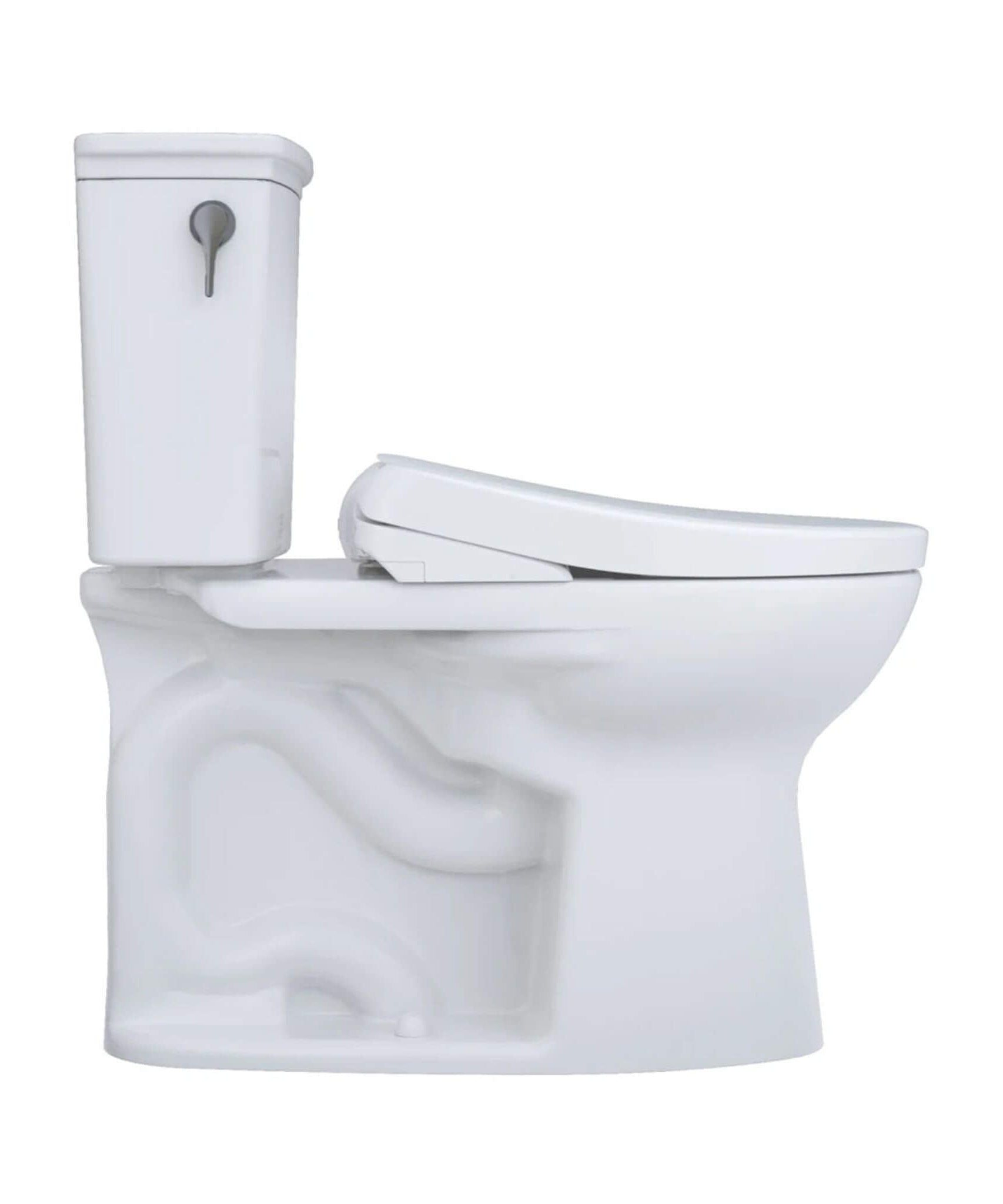 [MW7864726CEFG#01] TOTO Drake 1.28 GPF Elongated Chair Height Toilet Seat With Transitional Washlet S7 (SAK18215)