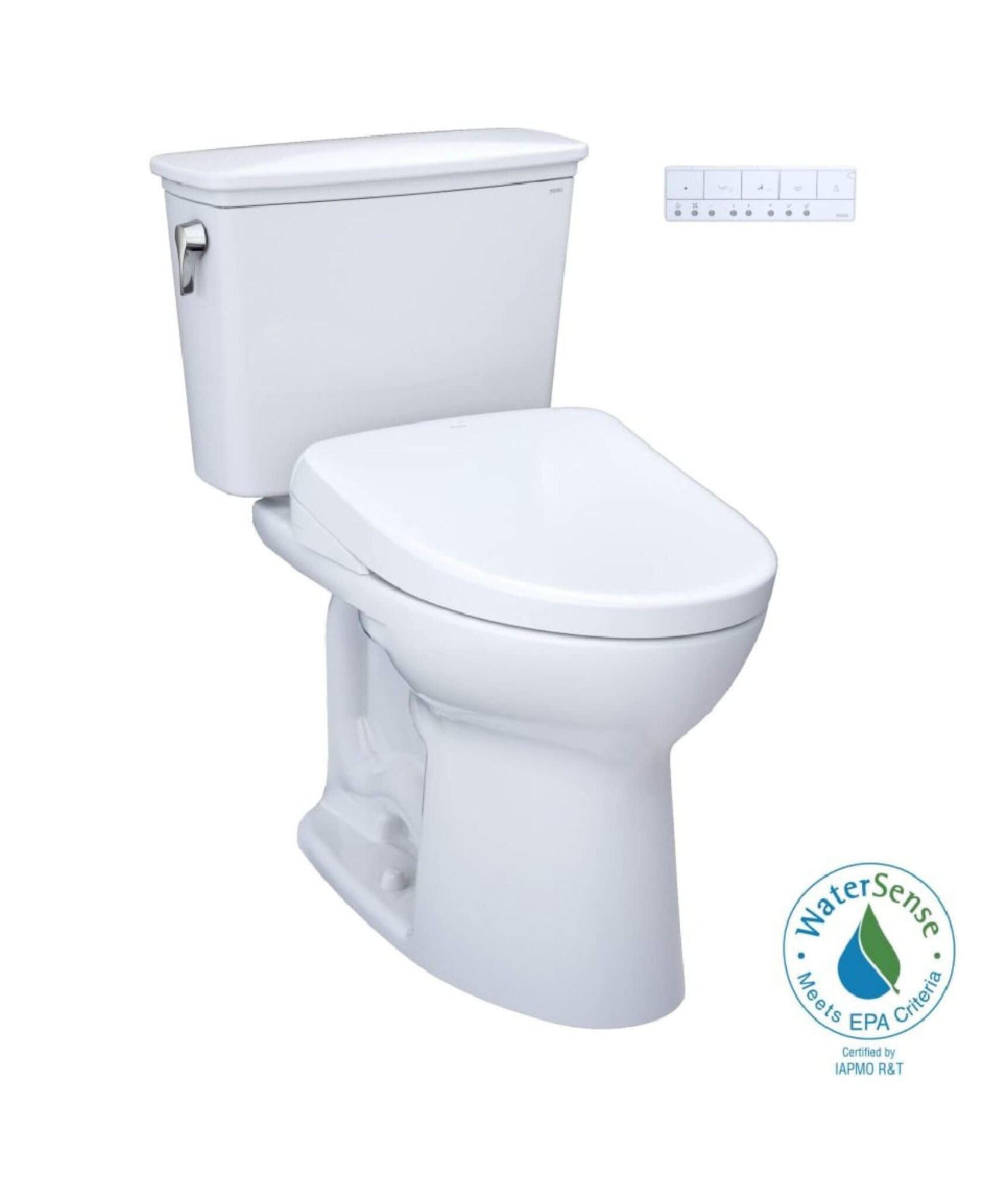 [MW7864726CEFG.10#01] TOTO Drake Elongated Chair Height Transitional Toilet With S7 Bidet Seat And 10" Rough In (SAK95631)