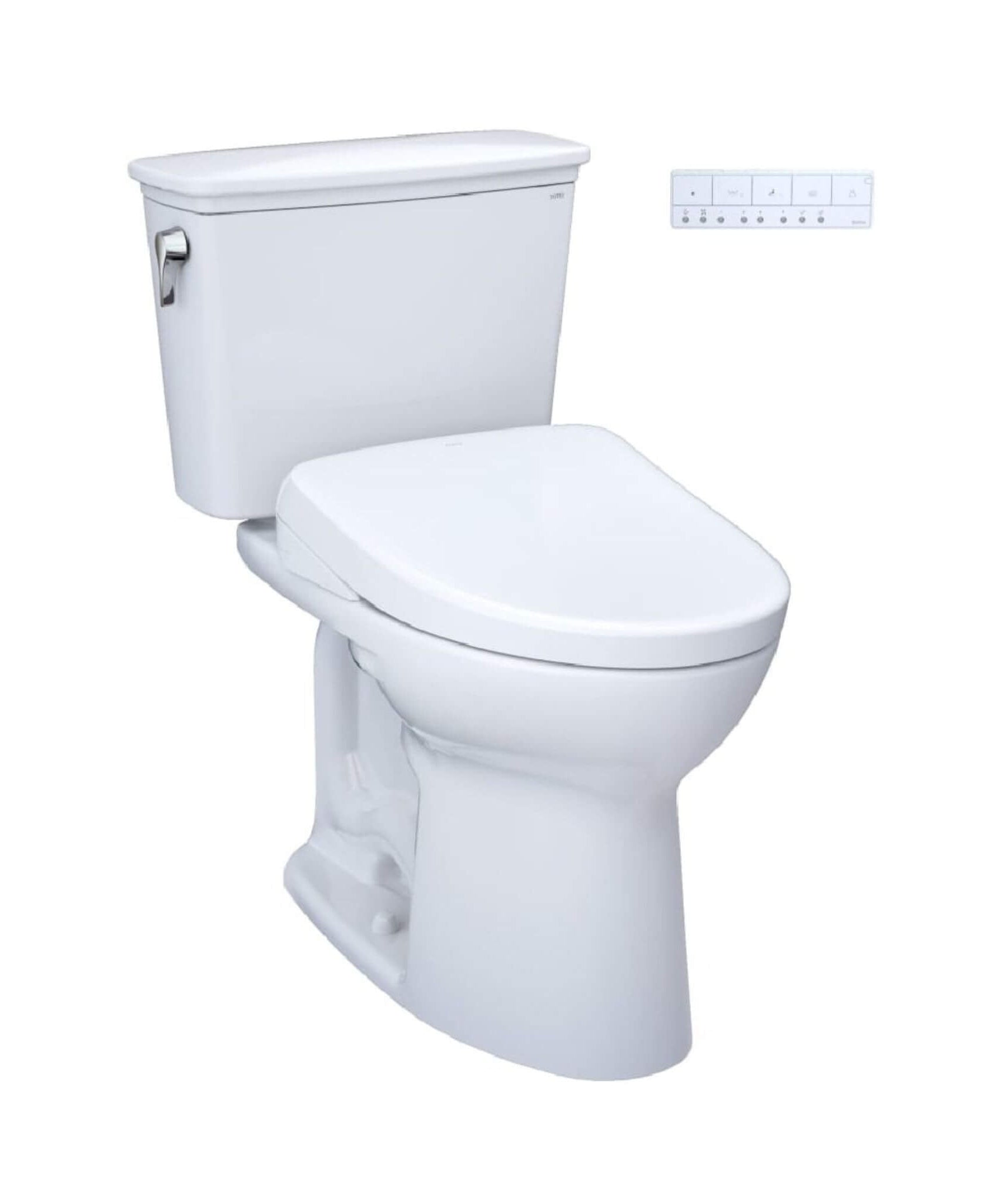 [MW7864726CEFG.10#01] TOTO Drake Elongated Chair Height Transitional Toilet With S7 Bidet Seat And 10" Rough In (SAK95631)