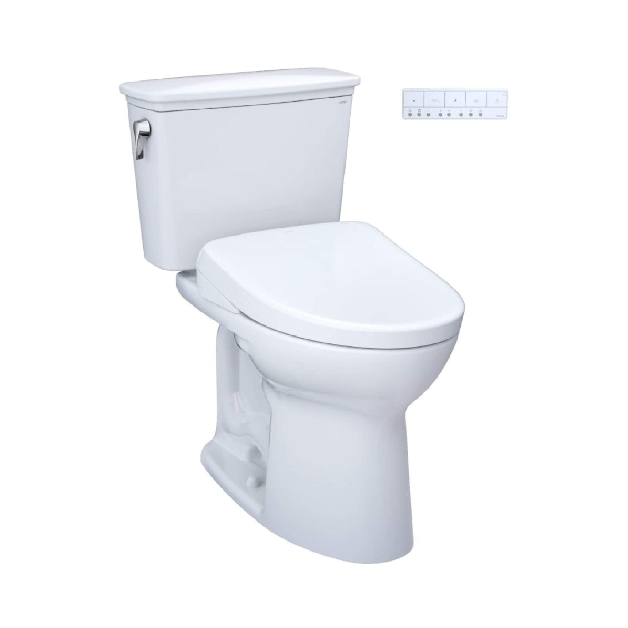 [MW7864726CEFG.10#01] TOTO Drake Elongated Chair Height Transitional Toilet With S7 Bidet Seat And 10" Rough In (SAK95631)