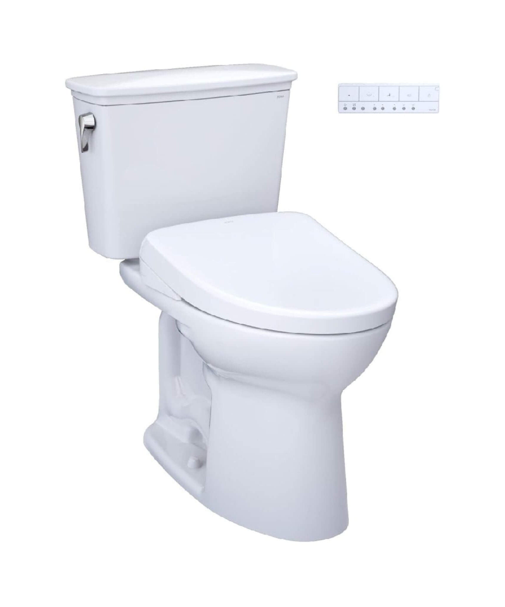 [MW7864726CEG#01] TOTO Drake 1.28 GPF Tornado Flush Washlet Toilet With S7 Bidet Seat (SAK27632)