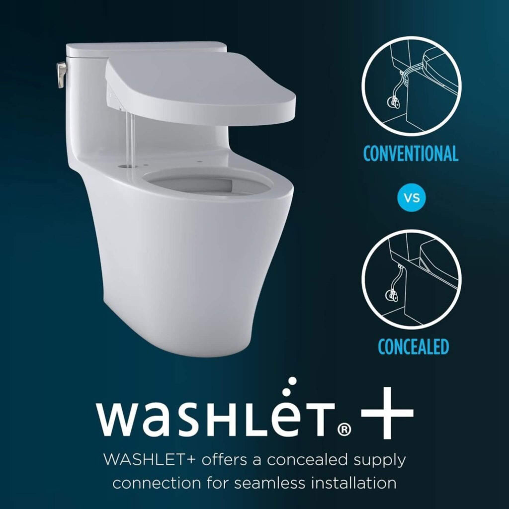 [MW7864726CEG#01] TOTO Drake 1.28 GPF Tornado Flush Washlet Toilet With S7 Bidet Seat (SAK27632)