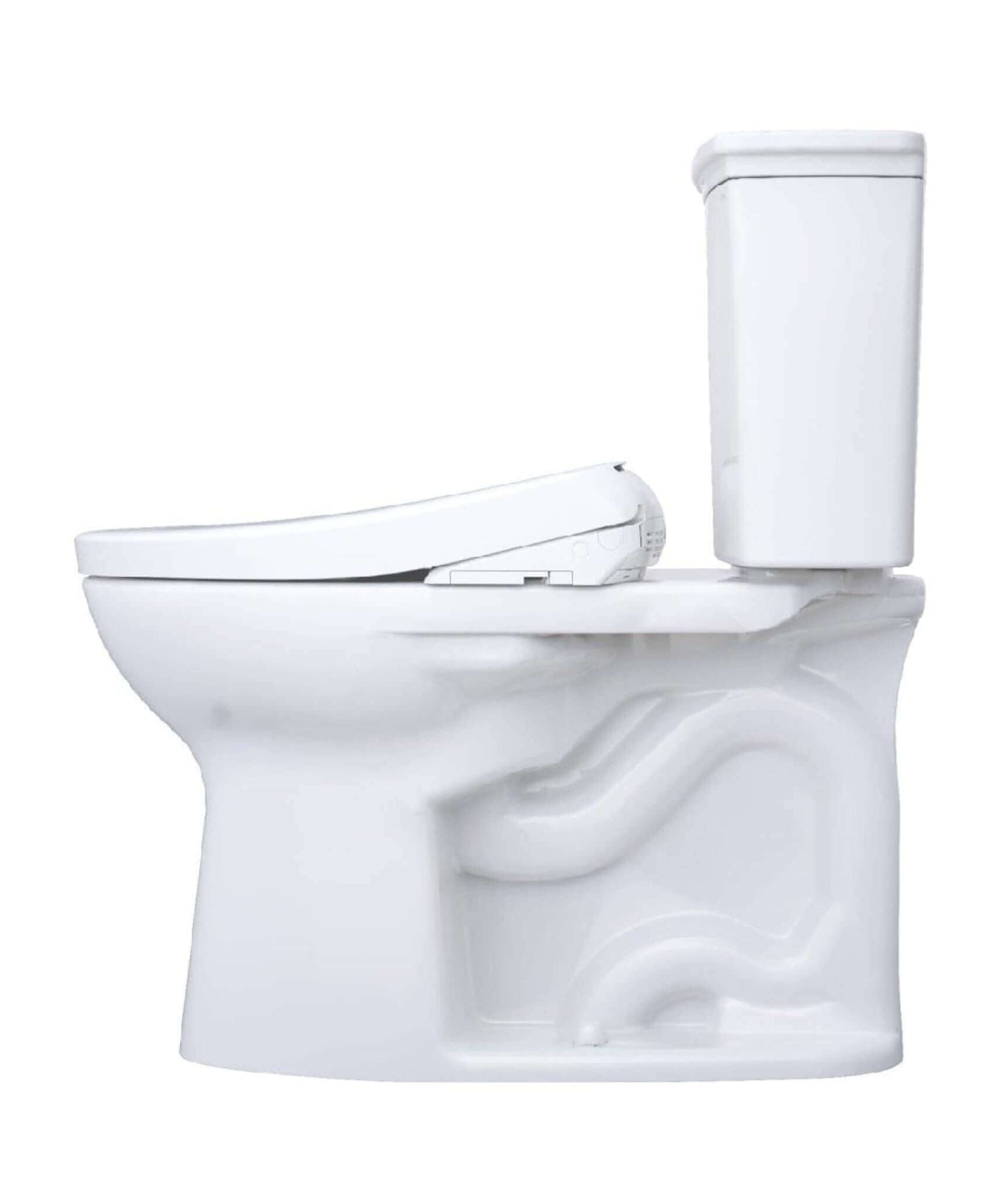 [MW7864736CEFG#01] TOTO Drake 1.28 GPF Elongated Chair Height Toilet Seat With Transitional Washlet S7A (SAK78915)