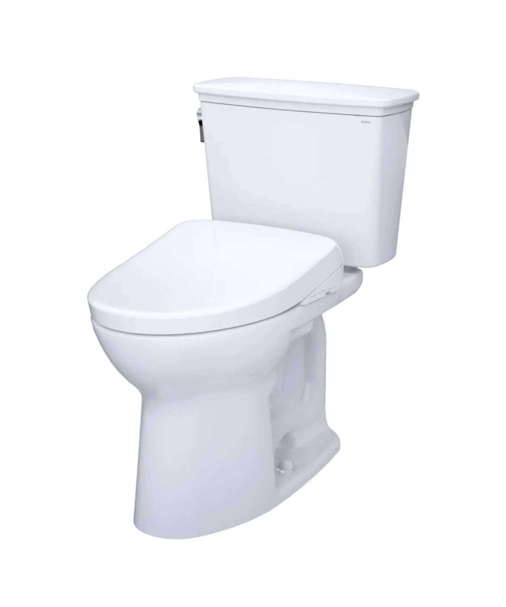 [MW7864736CEFG#01] TOTO Drake 1.28 GPF Elongated Chair Height Toilet Seat With Transitional Washlet S7A (SAK78915)